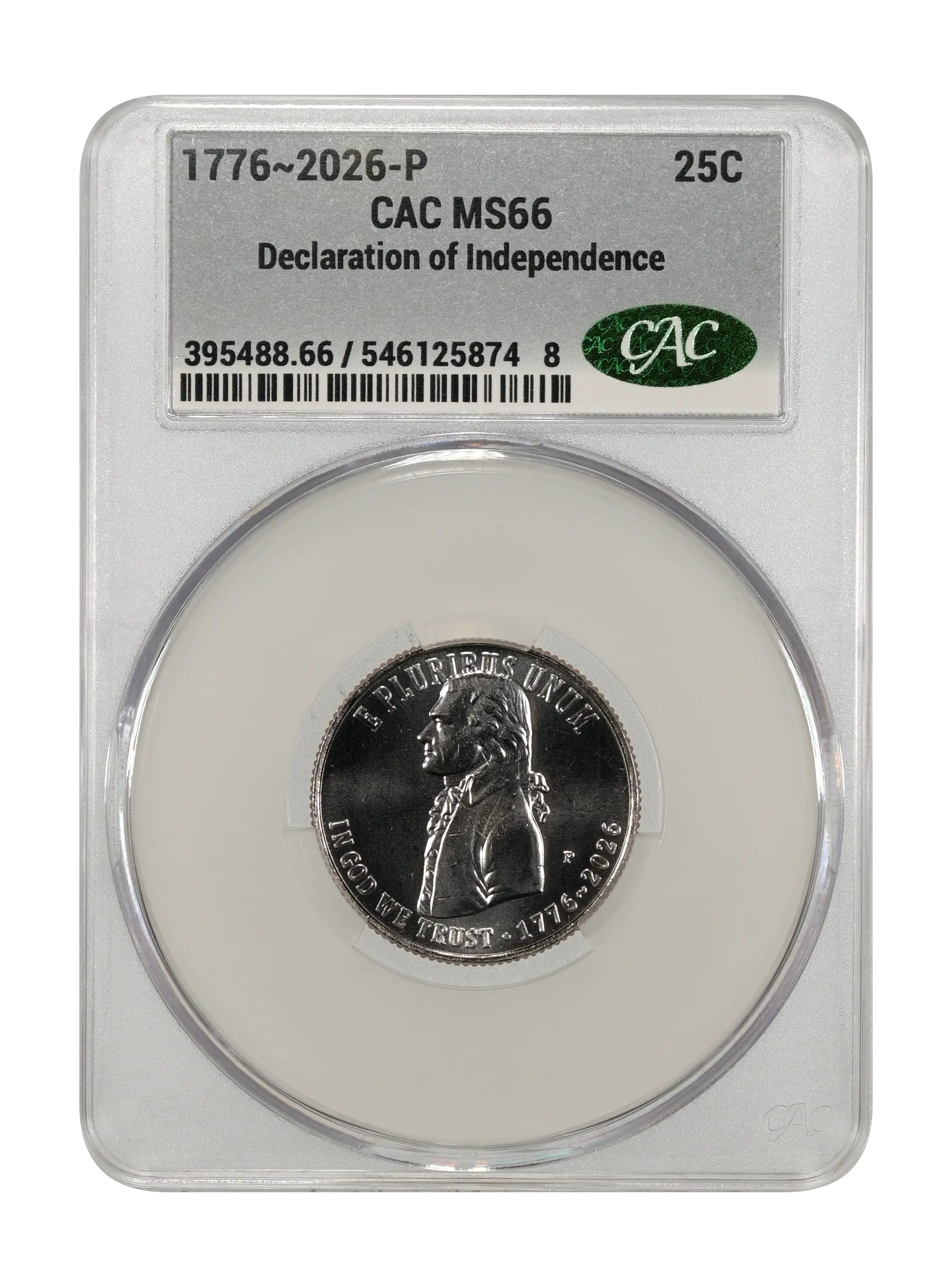 1776~2026-P 25c Declaration of Independence MS thumbnail 13