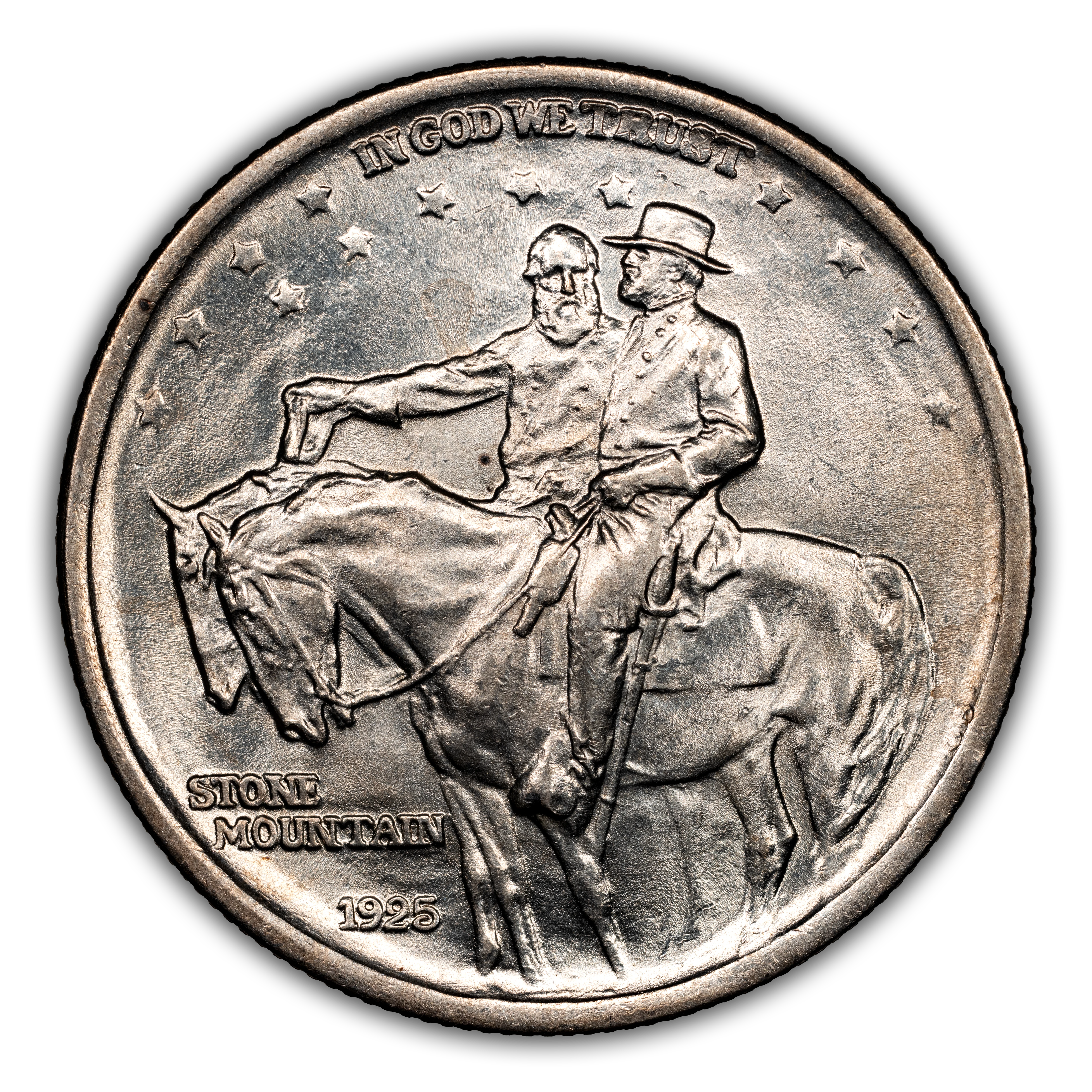 1925 50c Stone Mountain, MISS Counterstamp MS thumbnail 3