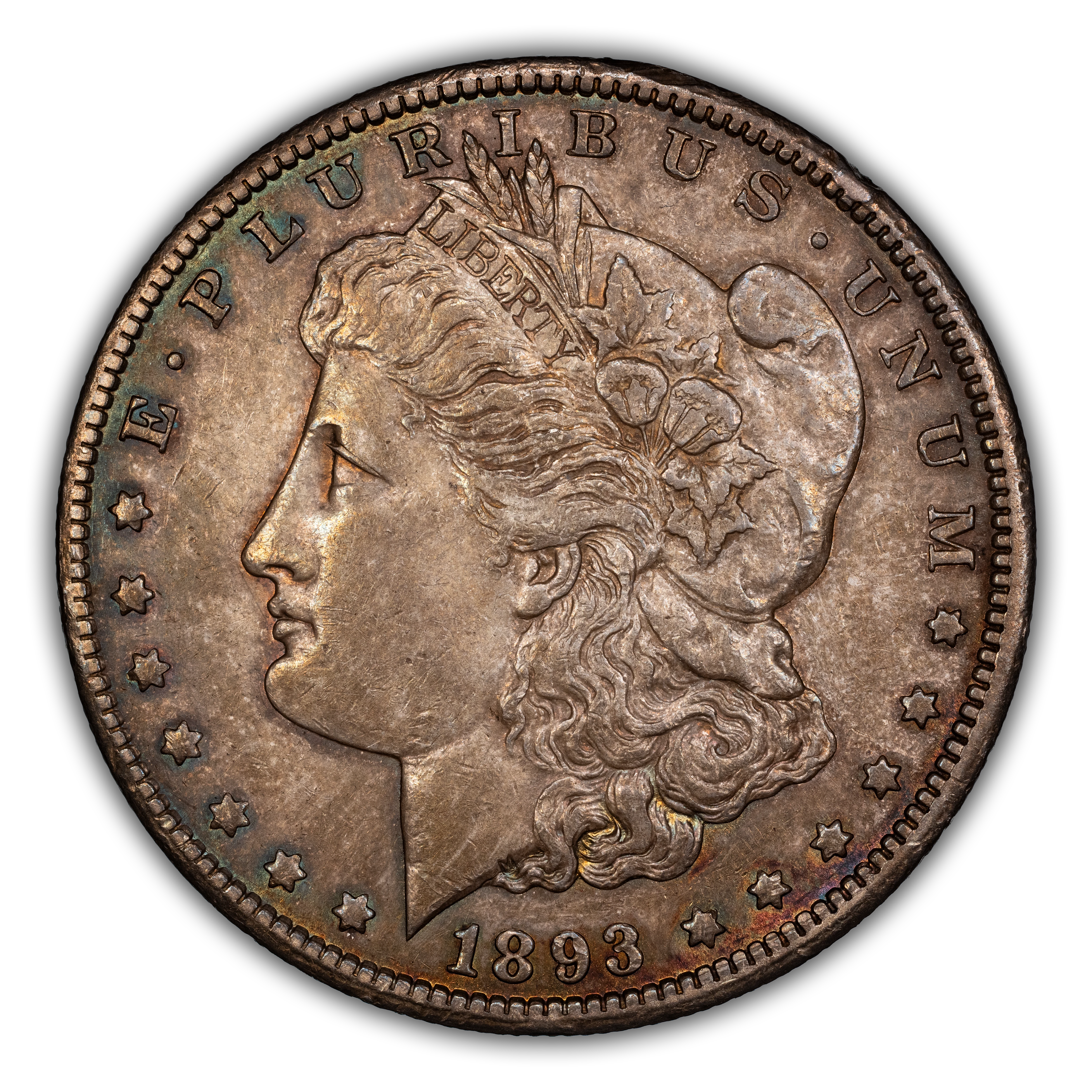 1893-CC $1  Doubled 3, Far Date, VAM-4 MS thumbnail 15