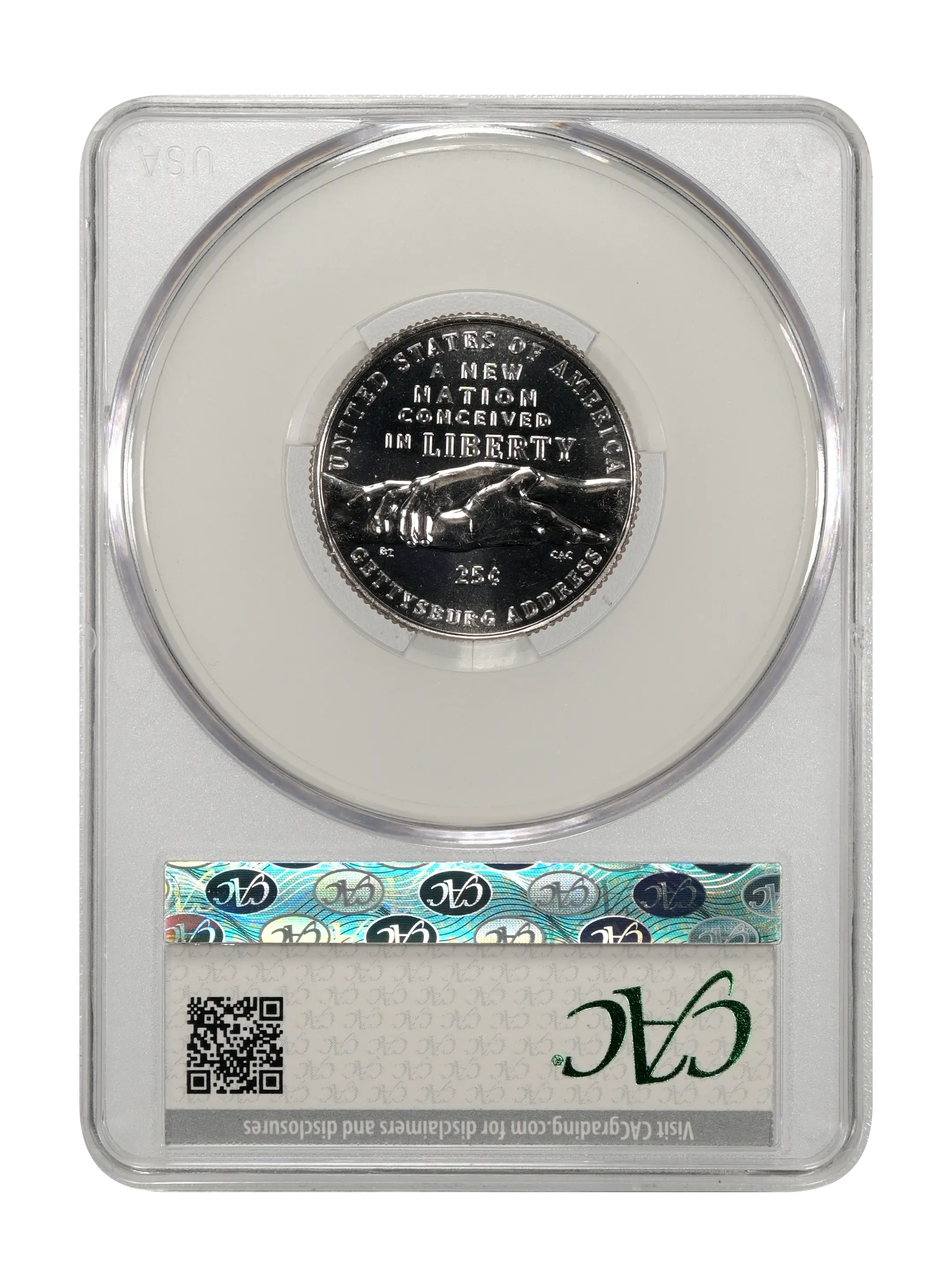 1776~2026-D 25c Gettysburg Address MS thumbnail 14