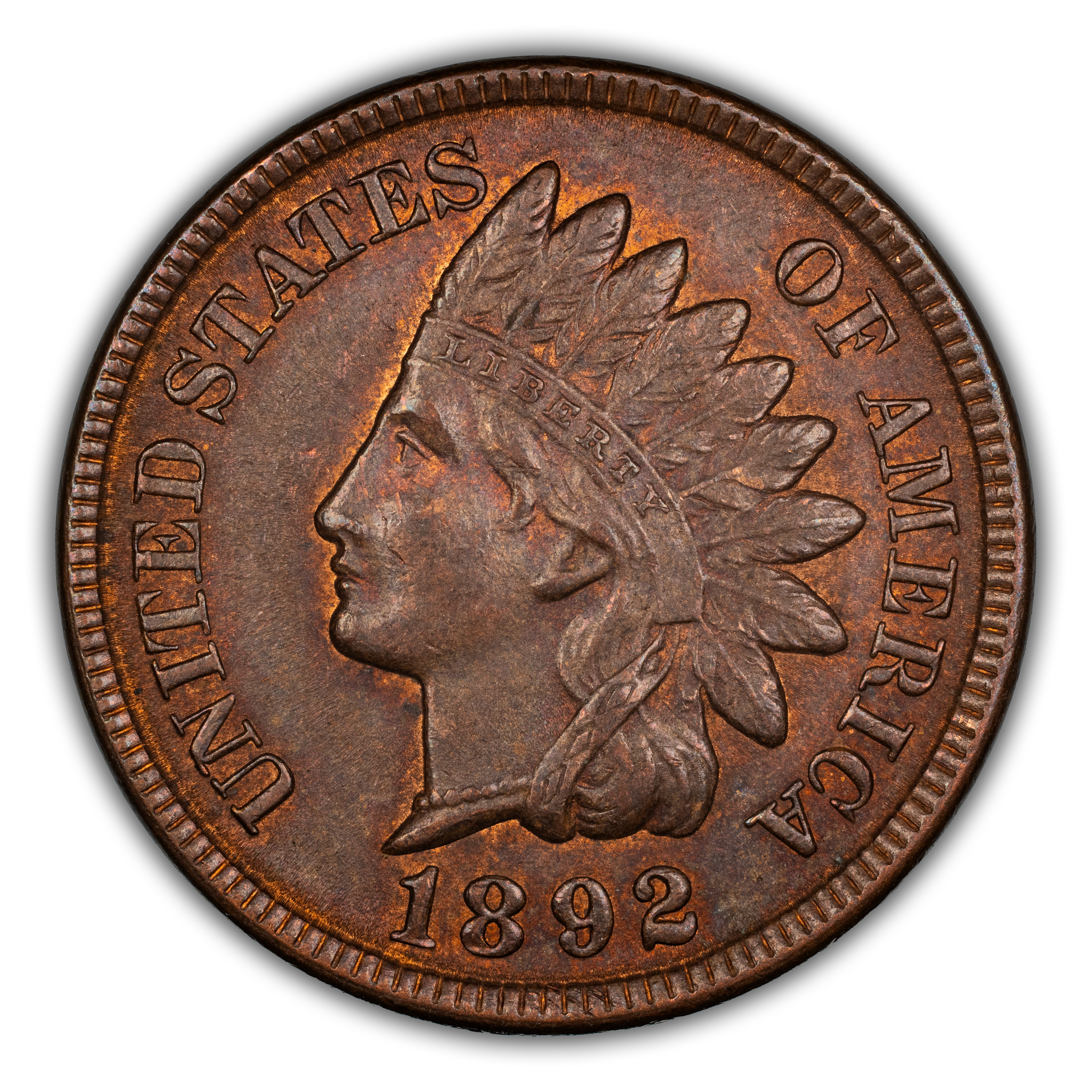 1892 1c MS BN