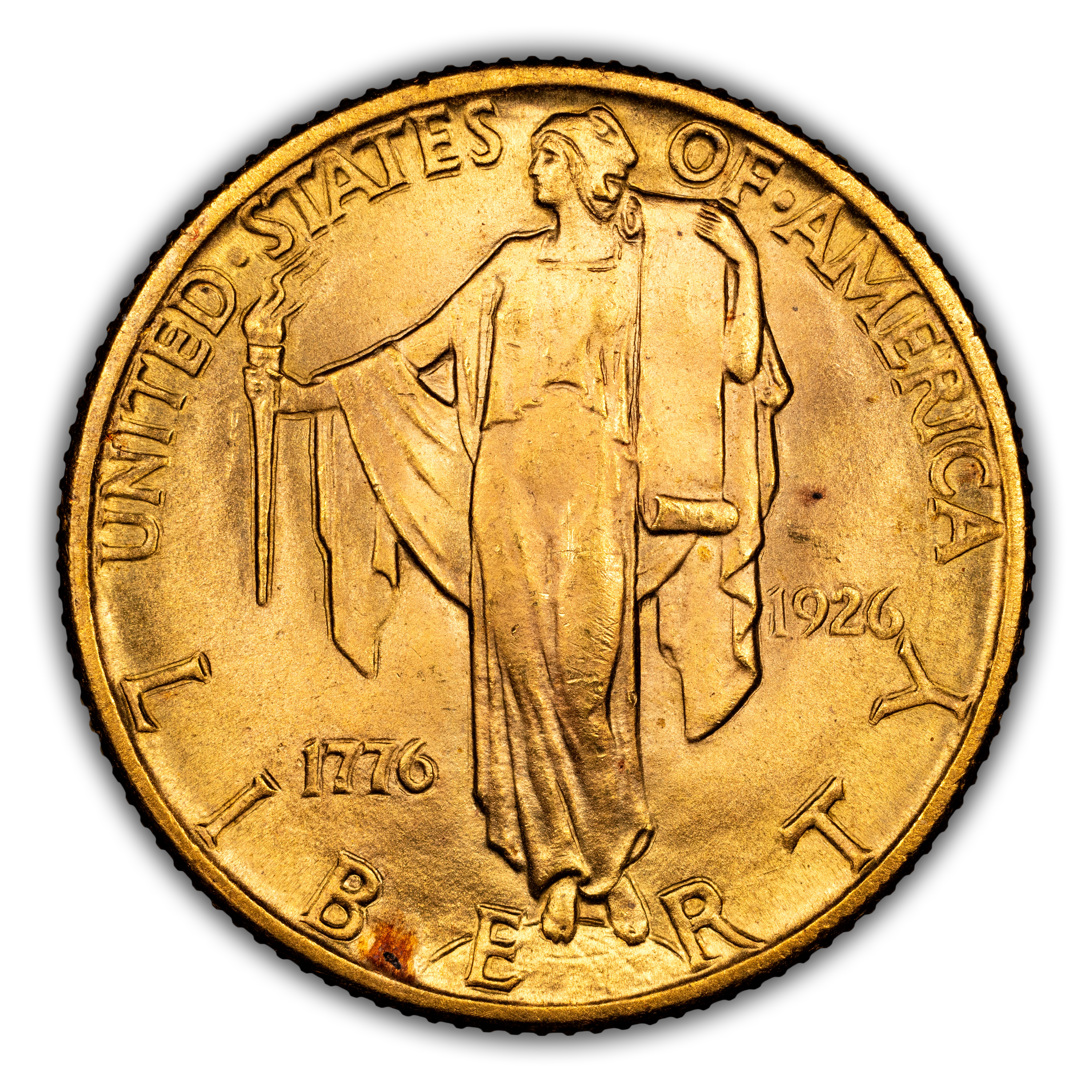 1926 $2 1/2 Sesquicentennial MS thumbnail 3