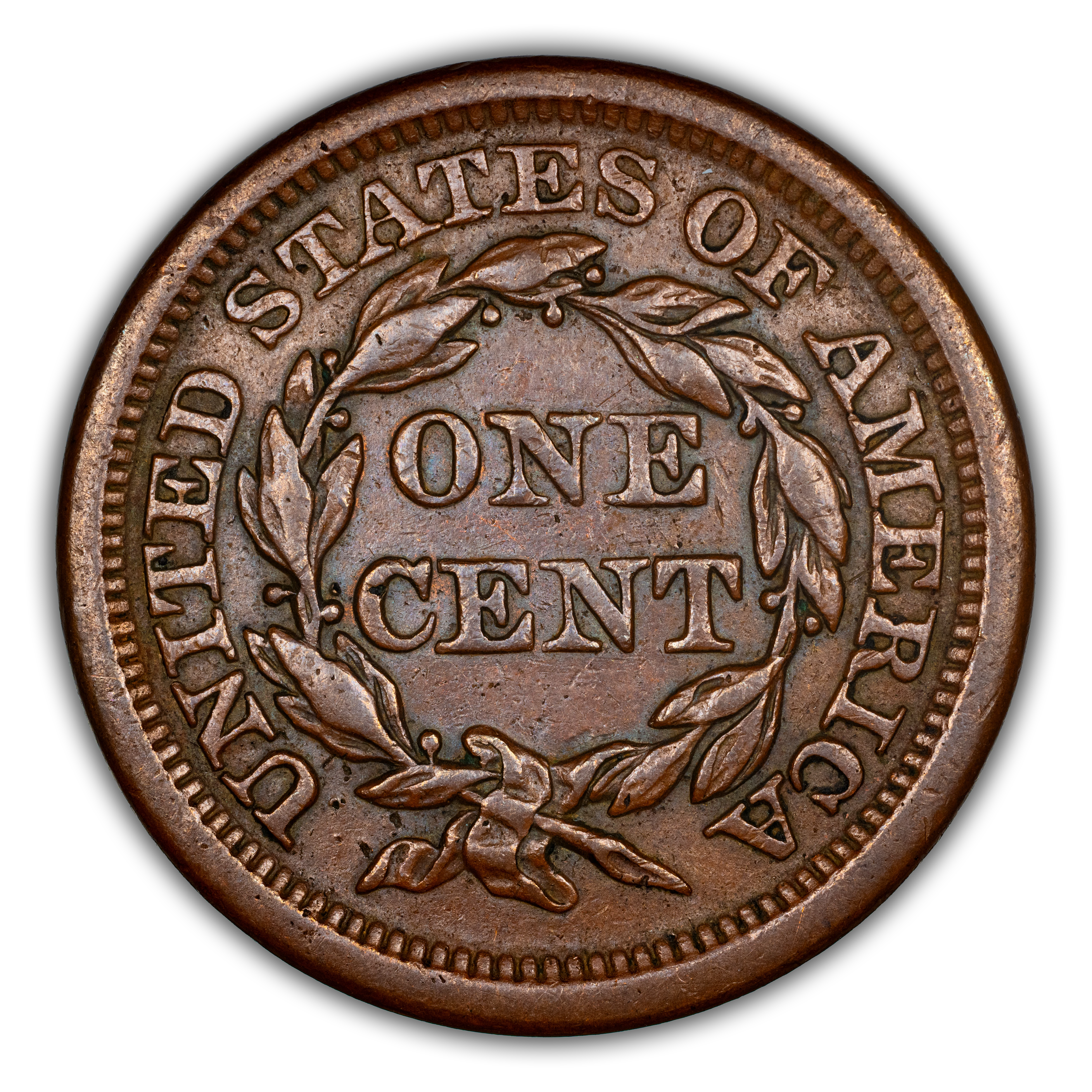 1855 1c Slanted 55 MS BN thumbnail 18