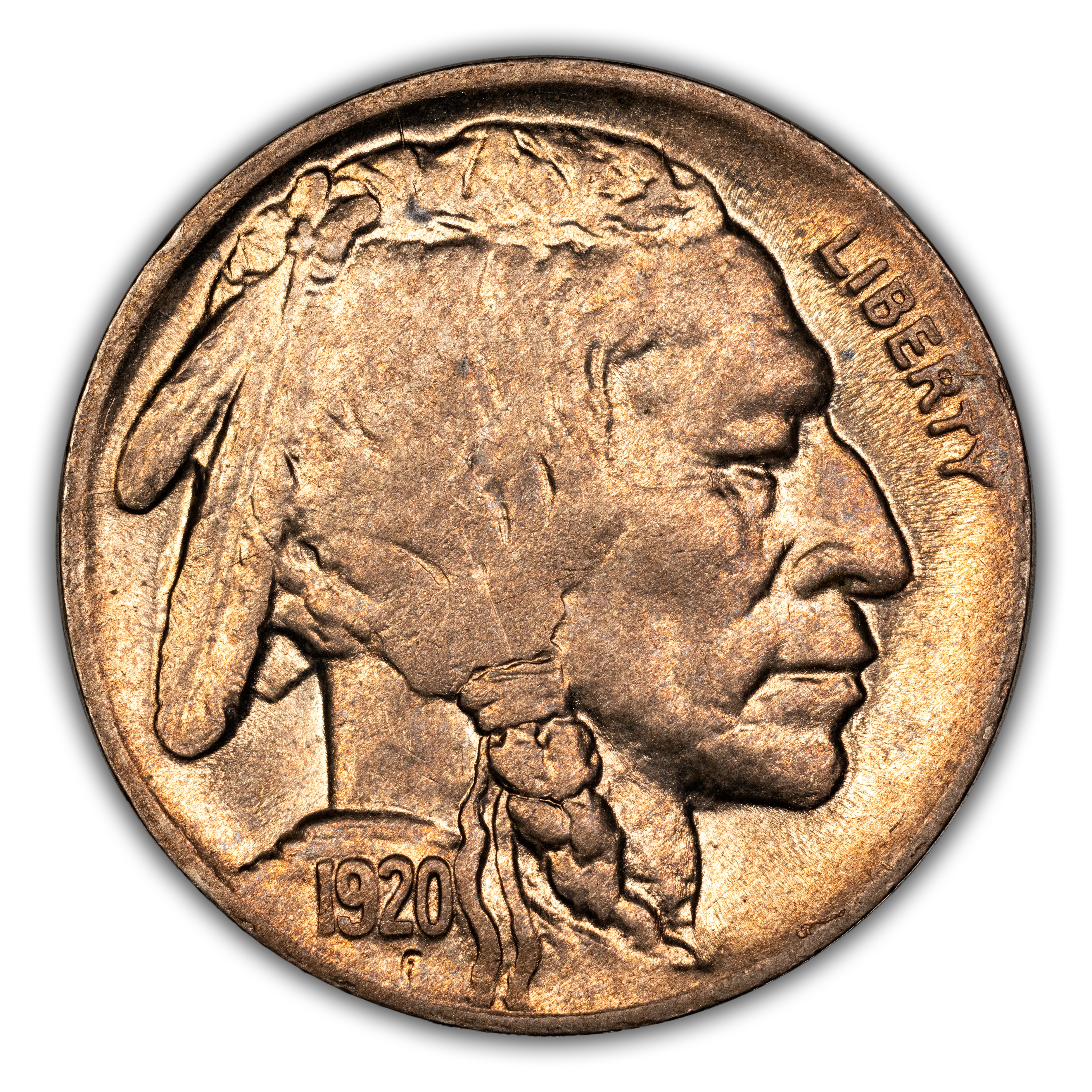 1920-D/D 5c Repunched Mintmark, FS-502 MS thumbnail 2