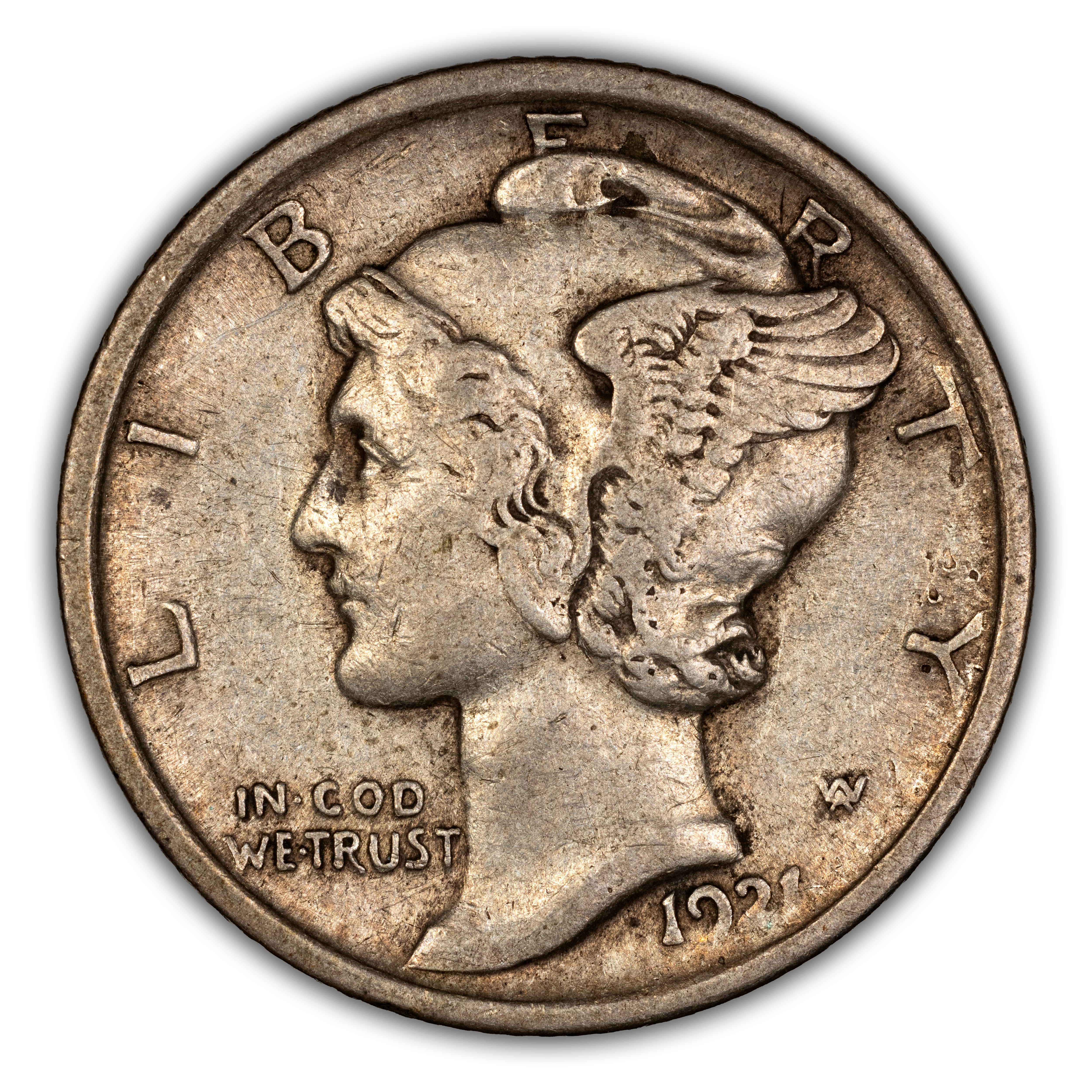 1921 10c MS thumbnail 3