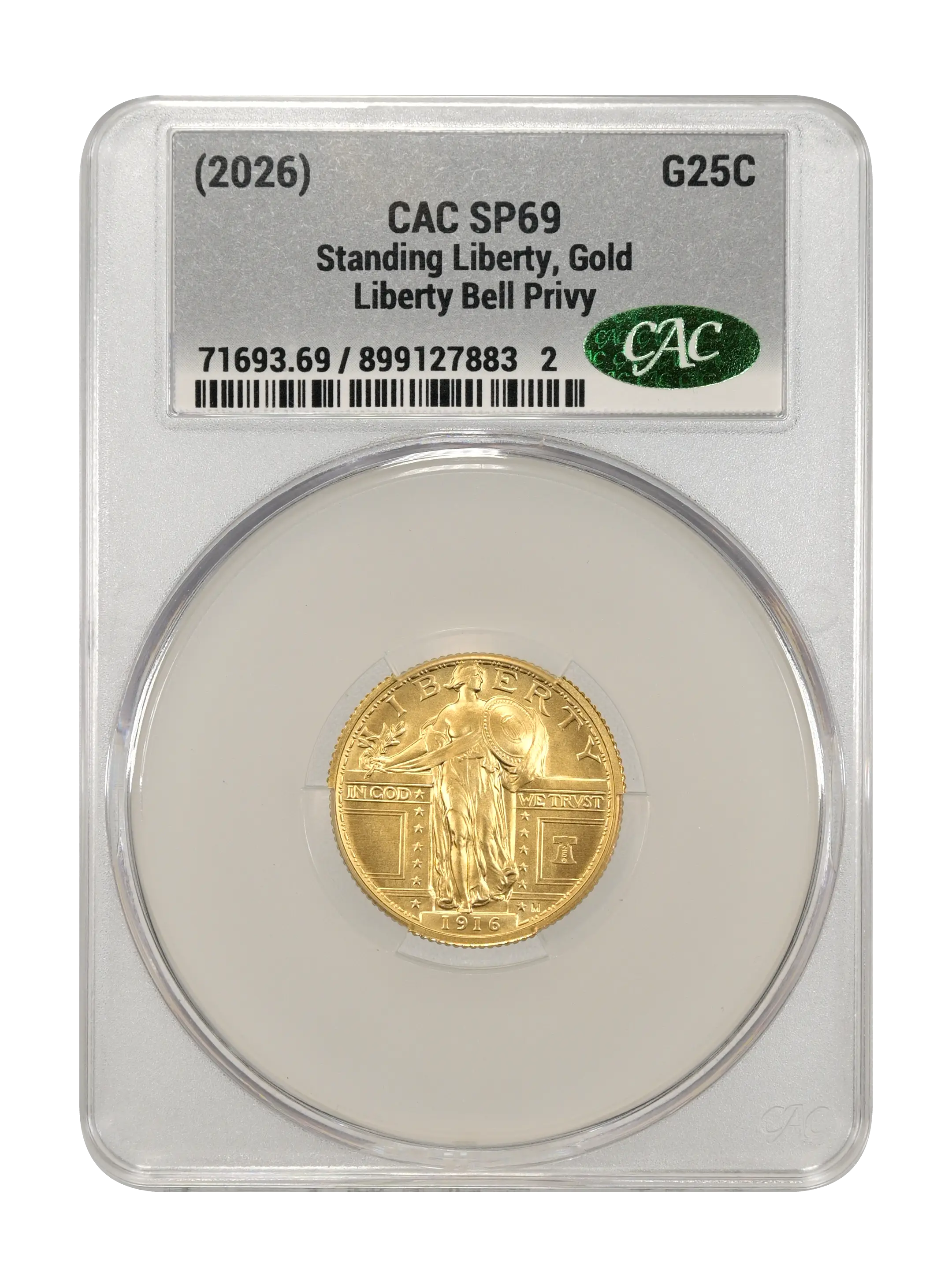 (2026) G25c Gold Standing Liberty, 250th Anniversary Privy SP thumbnail 19