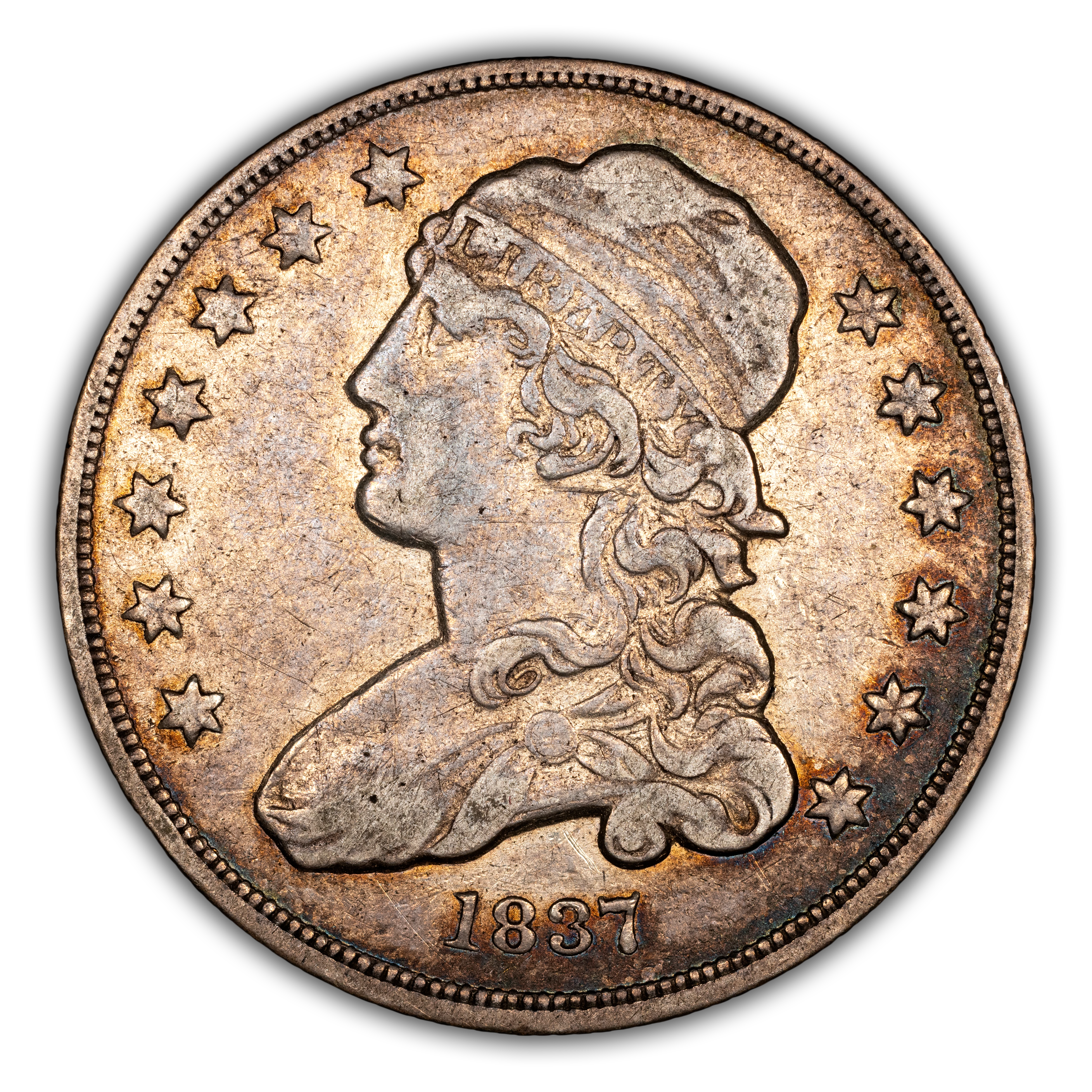 1837 25c MS