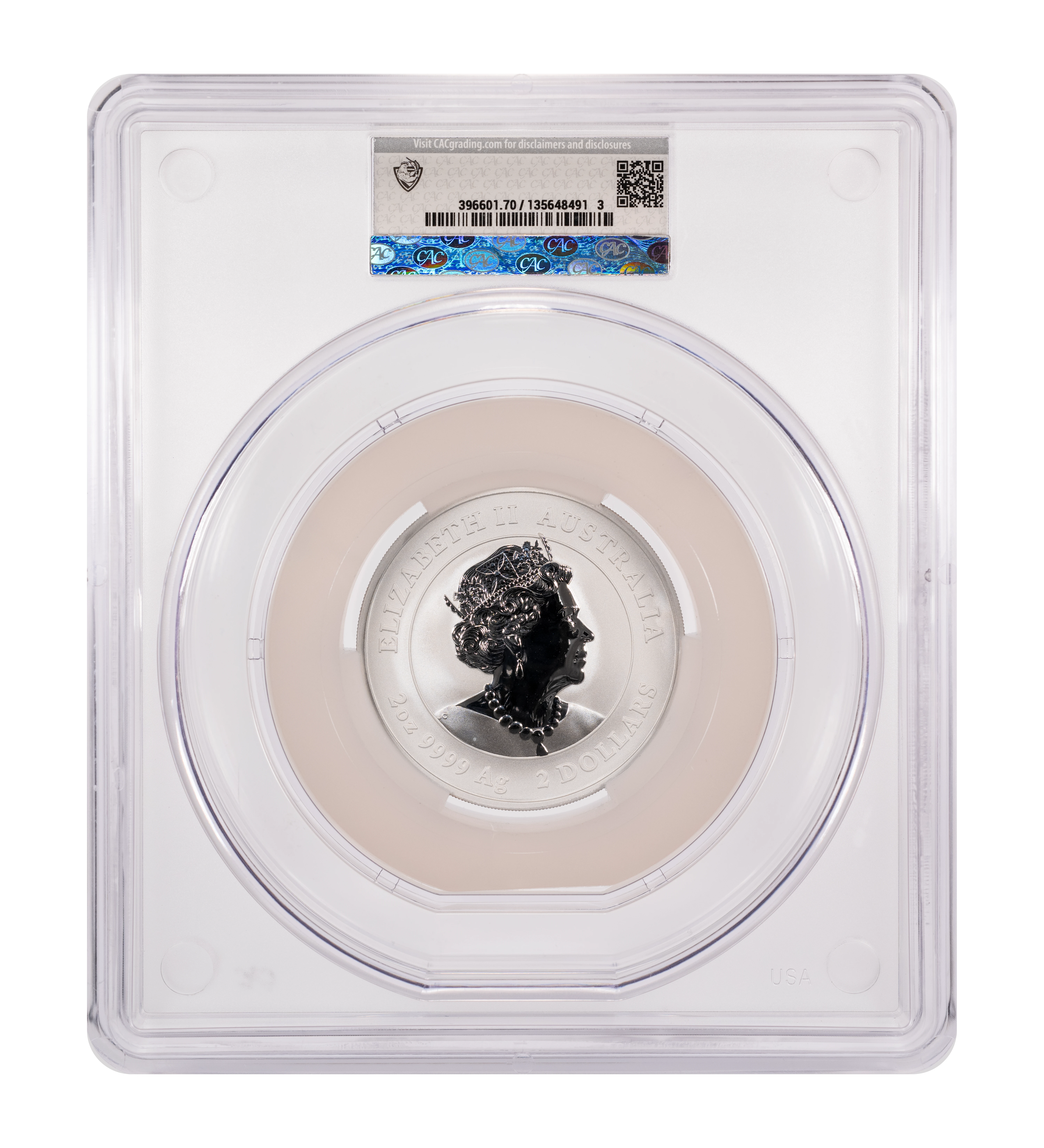 2023-P S$2 2oz Silver, Year of the Rabbit MS thumbnail 7