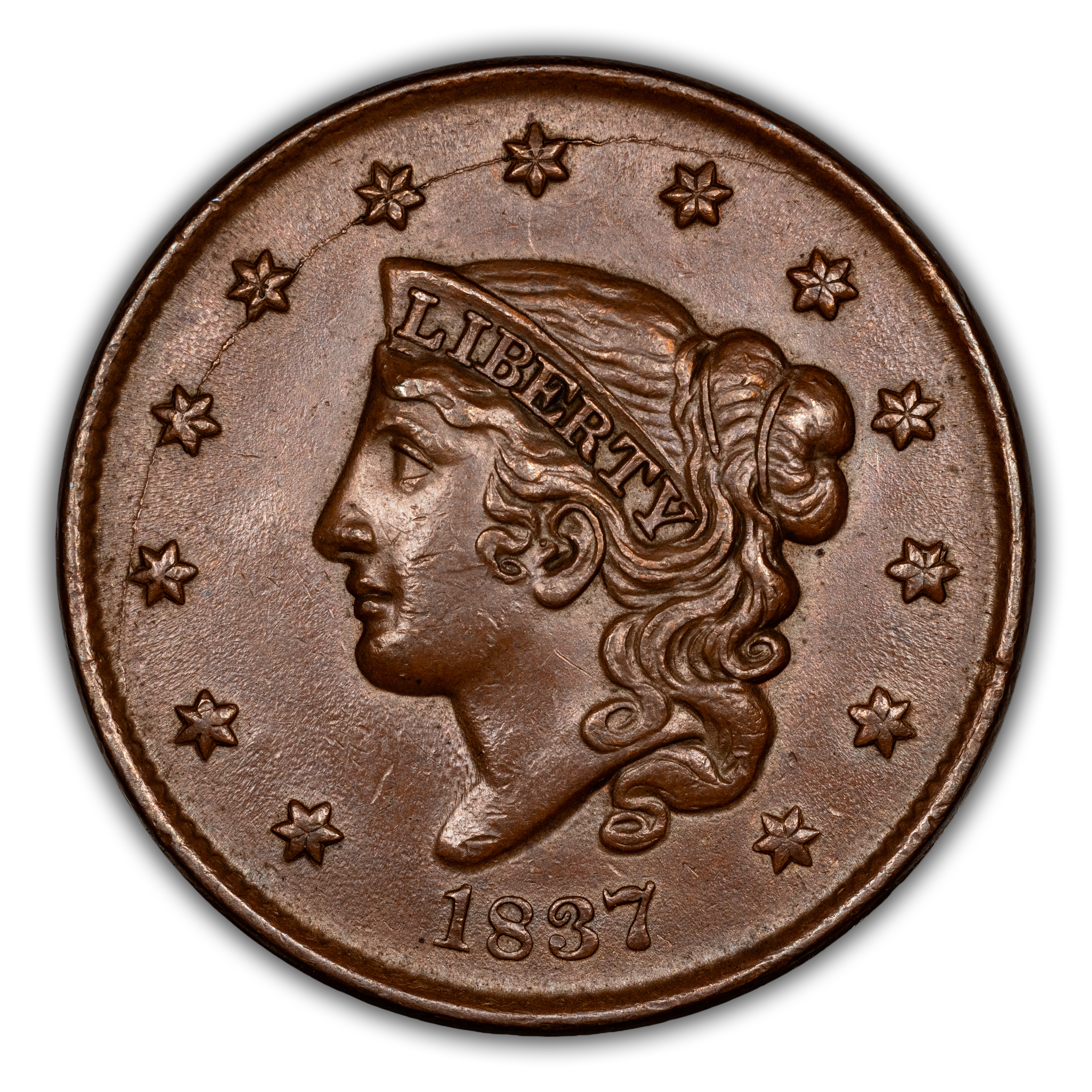 1837 1c Small Letters MS BN thumbnail 2