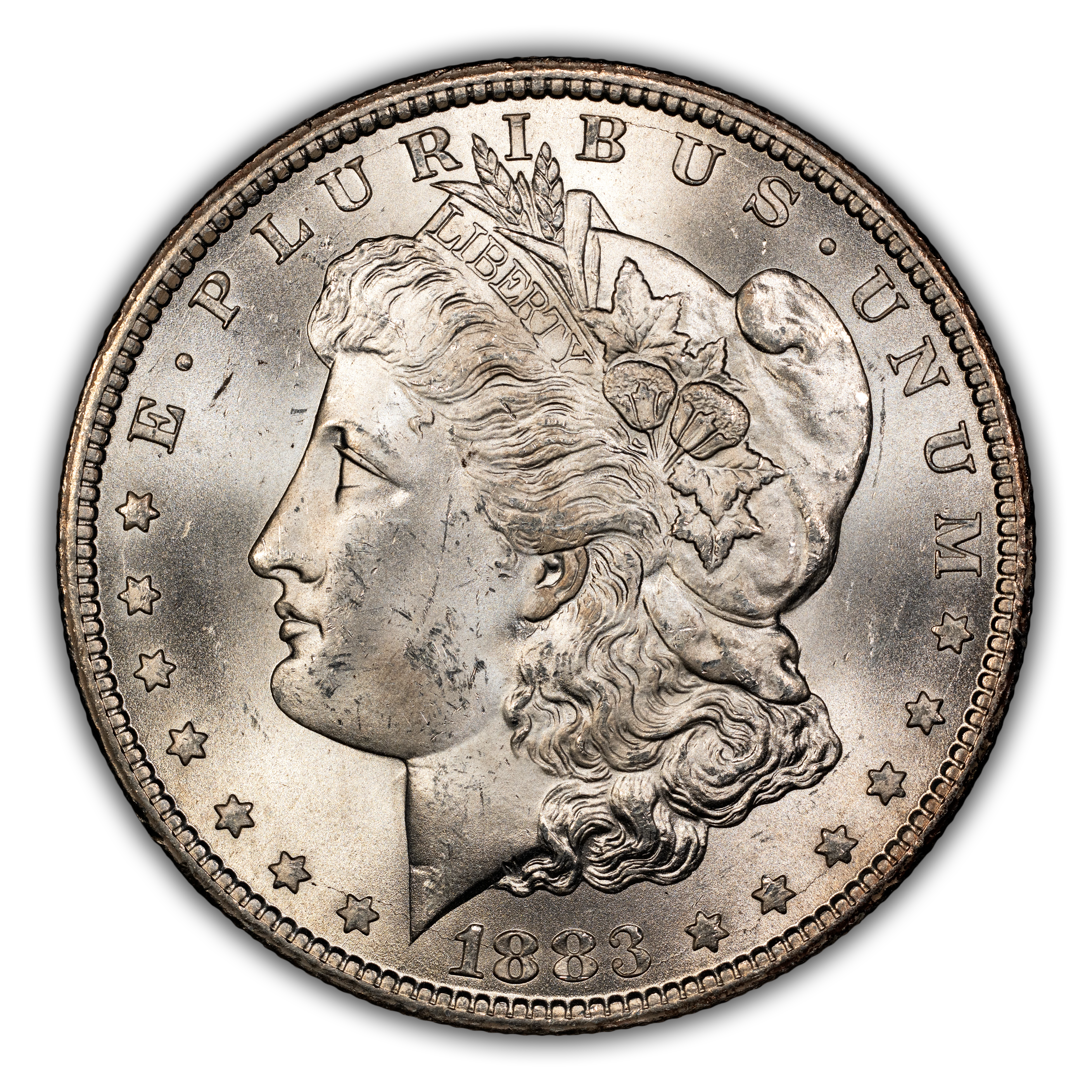 1883-CC $1  Doubled Date, CC/CC, VAM-5B MS thumbnail 2