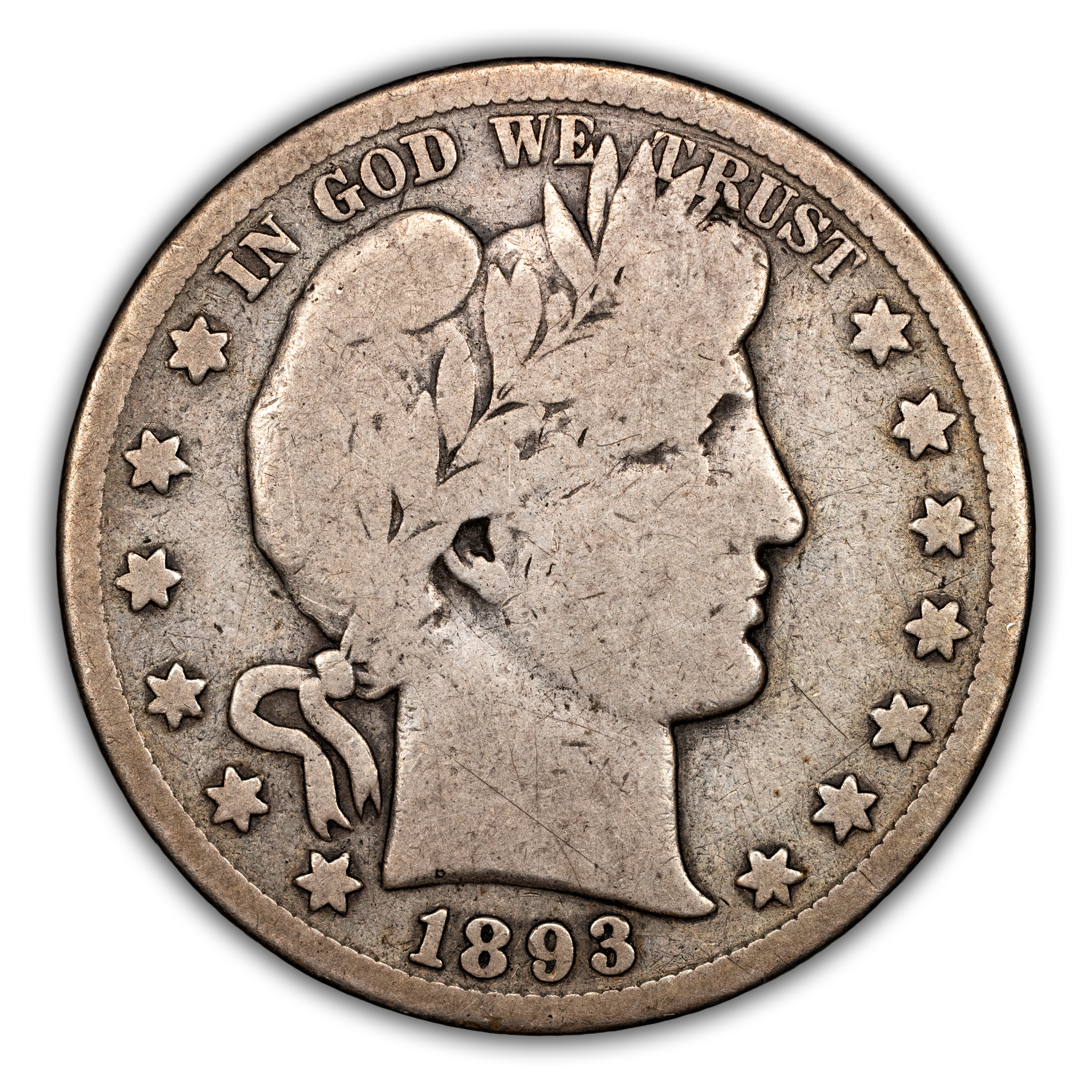 1893-S 50c MS