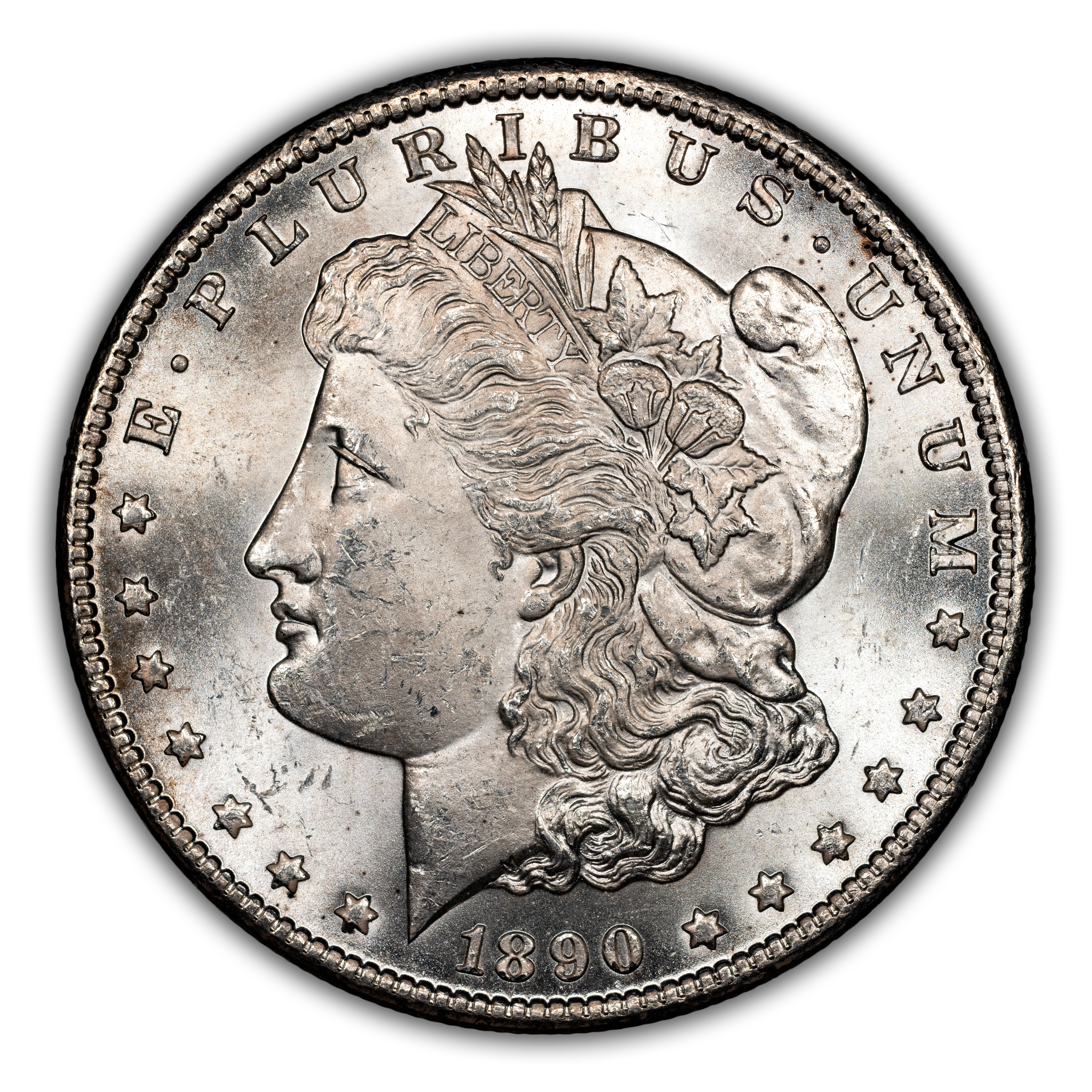 1890-CC $1  Normal Die, VAM-1 MS thumbnail 6