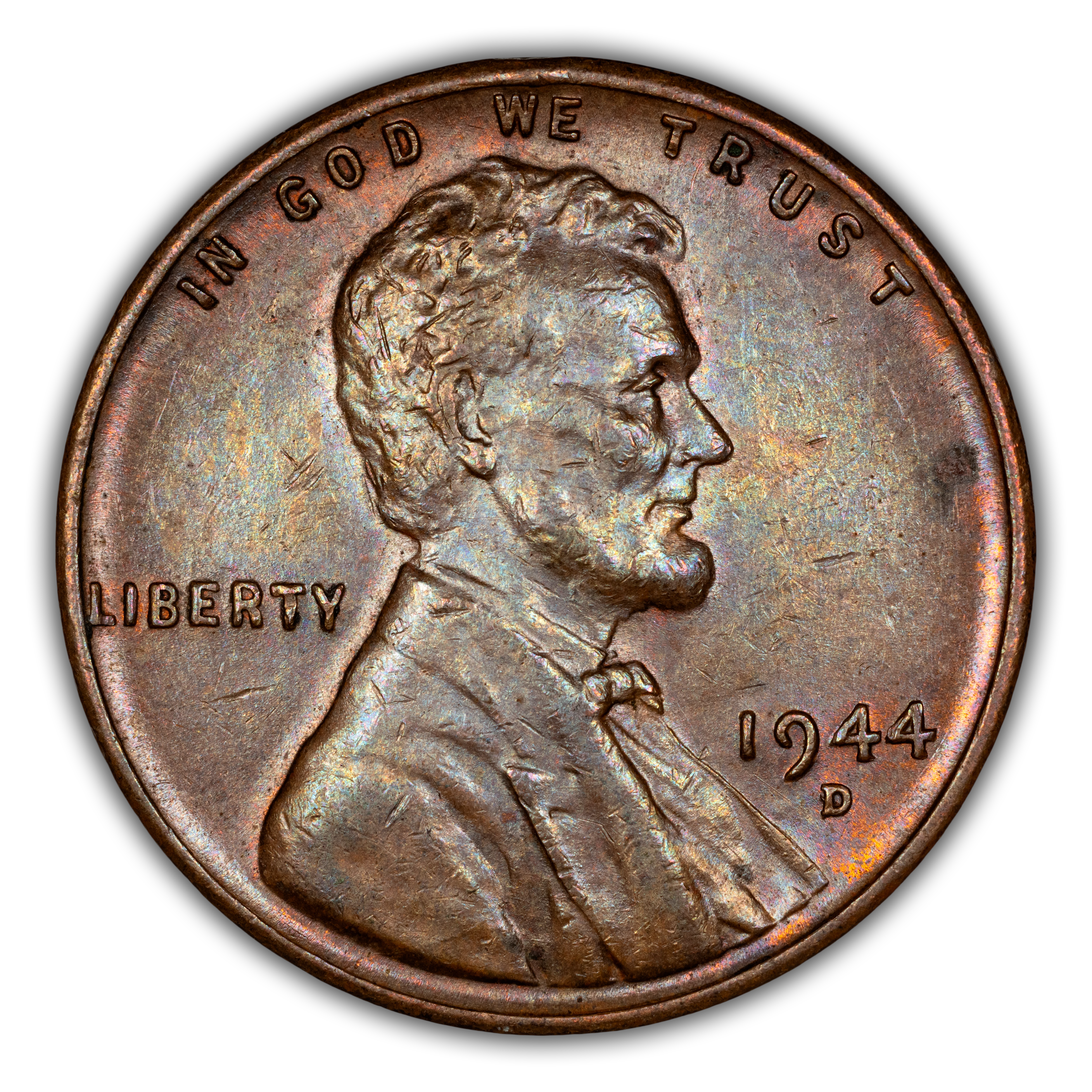 1944-D/S 1c Overmintmark, FS-512 MS BN