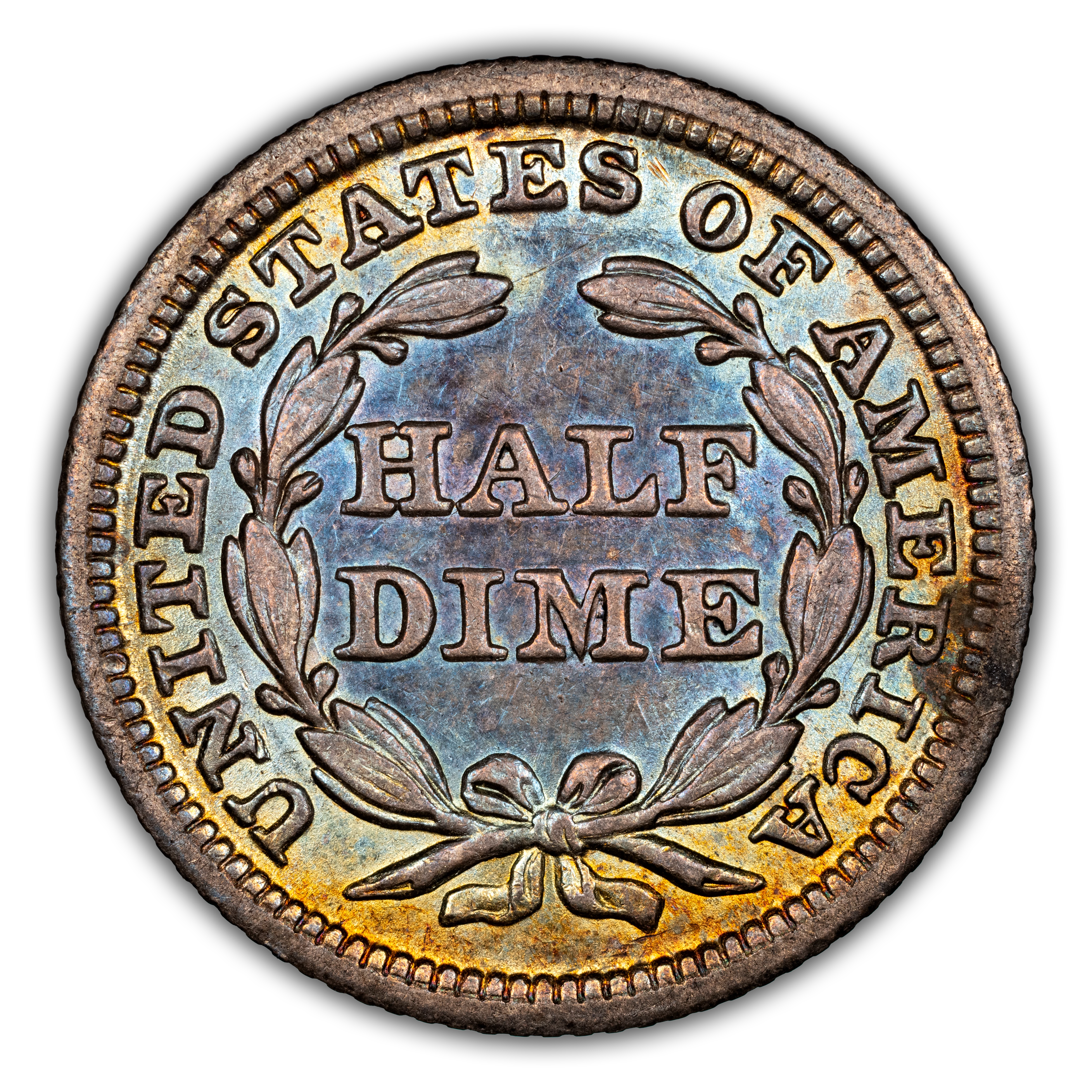 1845 H10c Repunched Date, FS-302 MS thumbnail 5