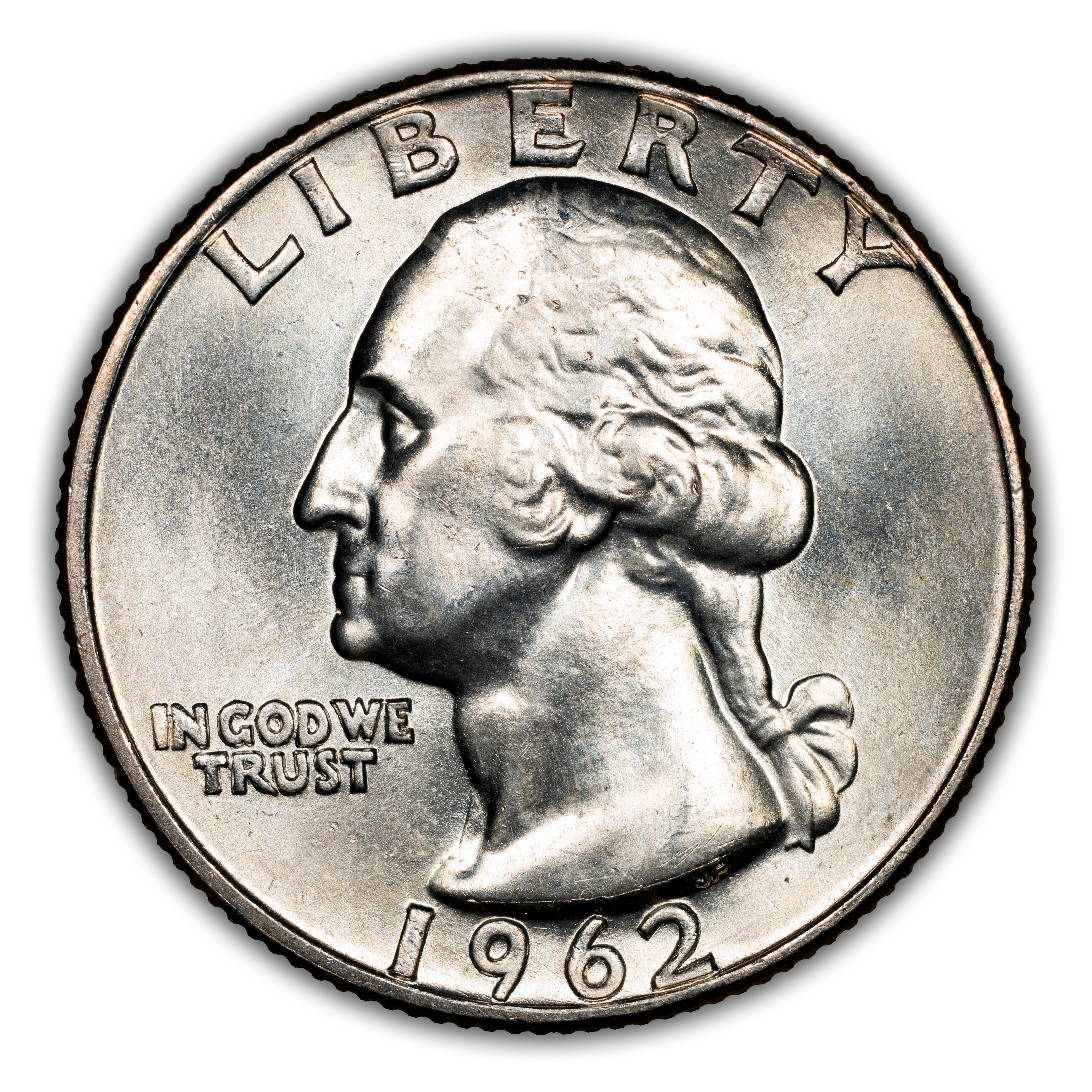 1962-D/D 25c Repunched Mintmark, FS-501 MS thumbnail 3