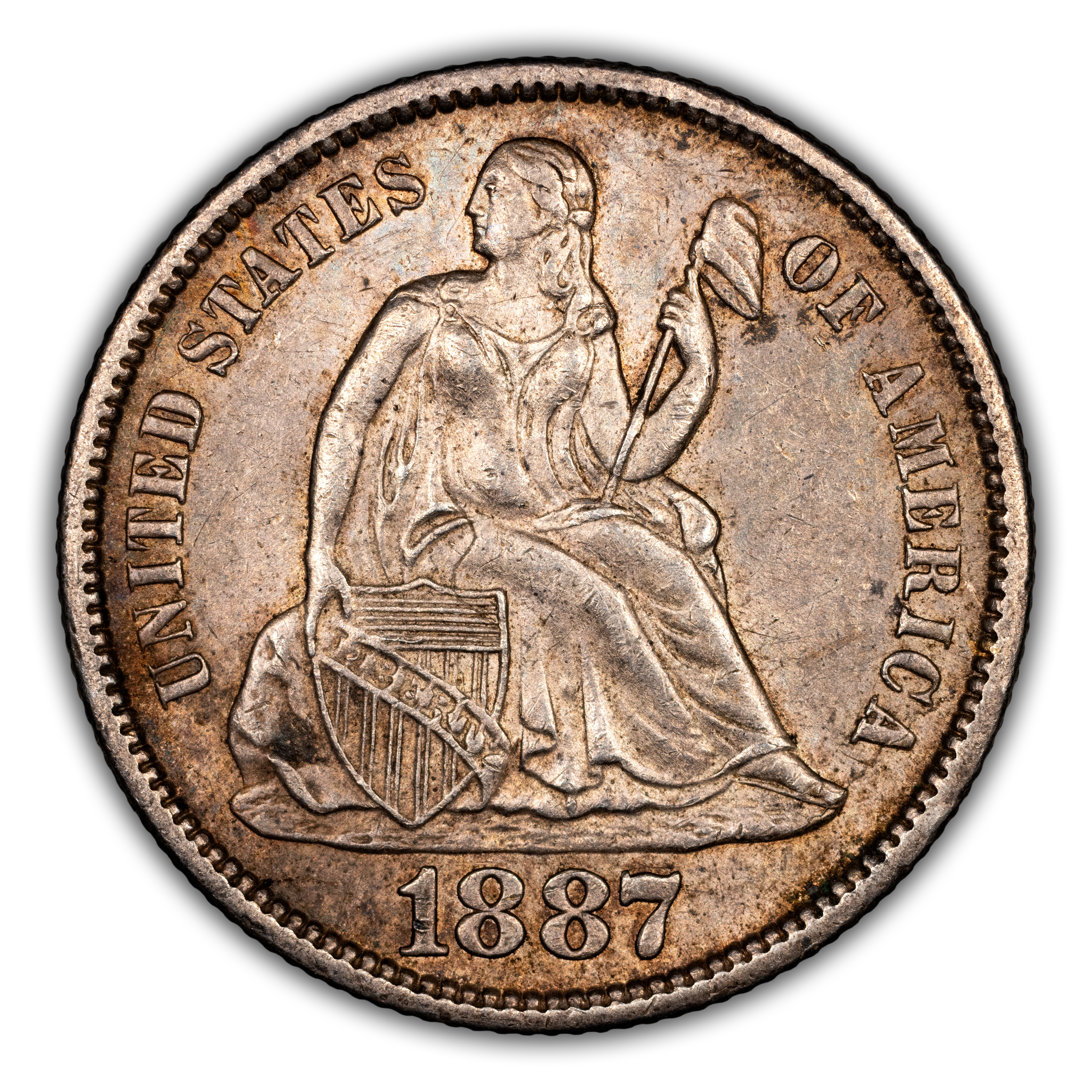 1887-S 10c MS thumbnail 3