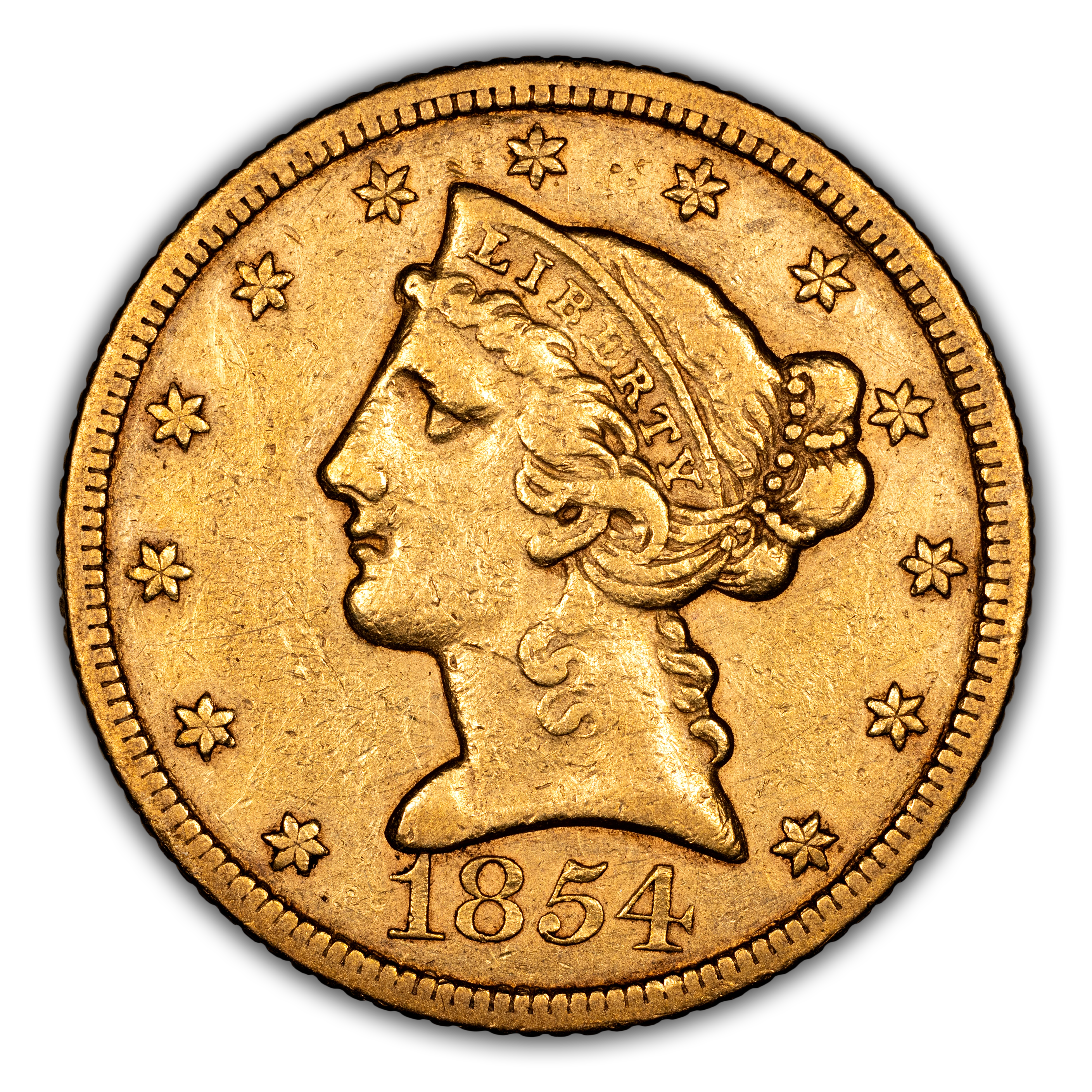1854 $5  MS thumbnail 3