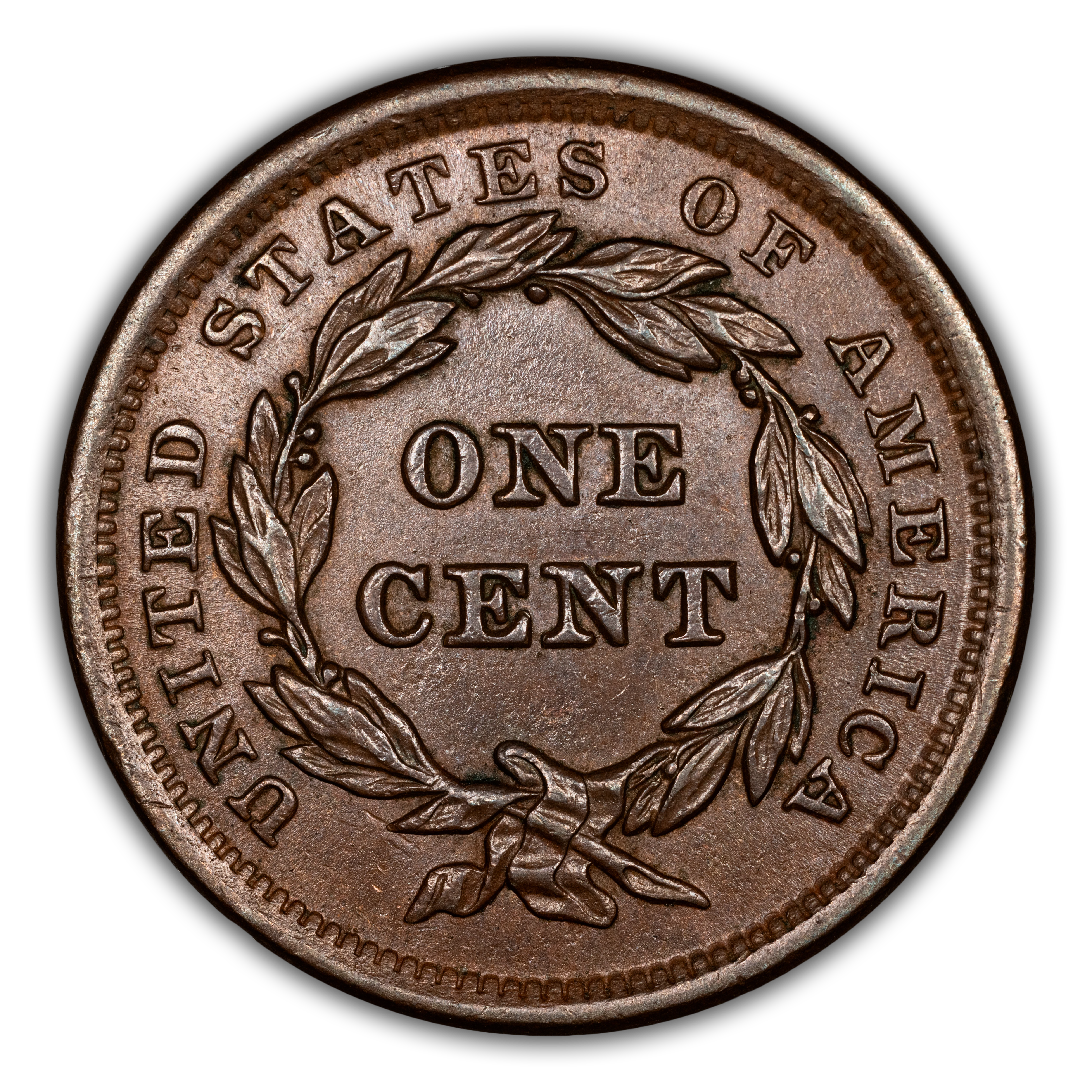 1843 1c Petite Head, Sm. Letters, N-9 MS BN thumbnail 3