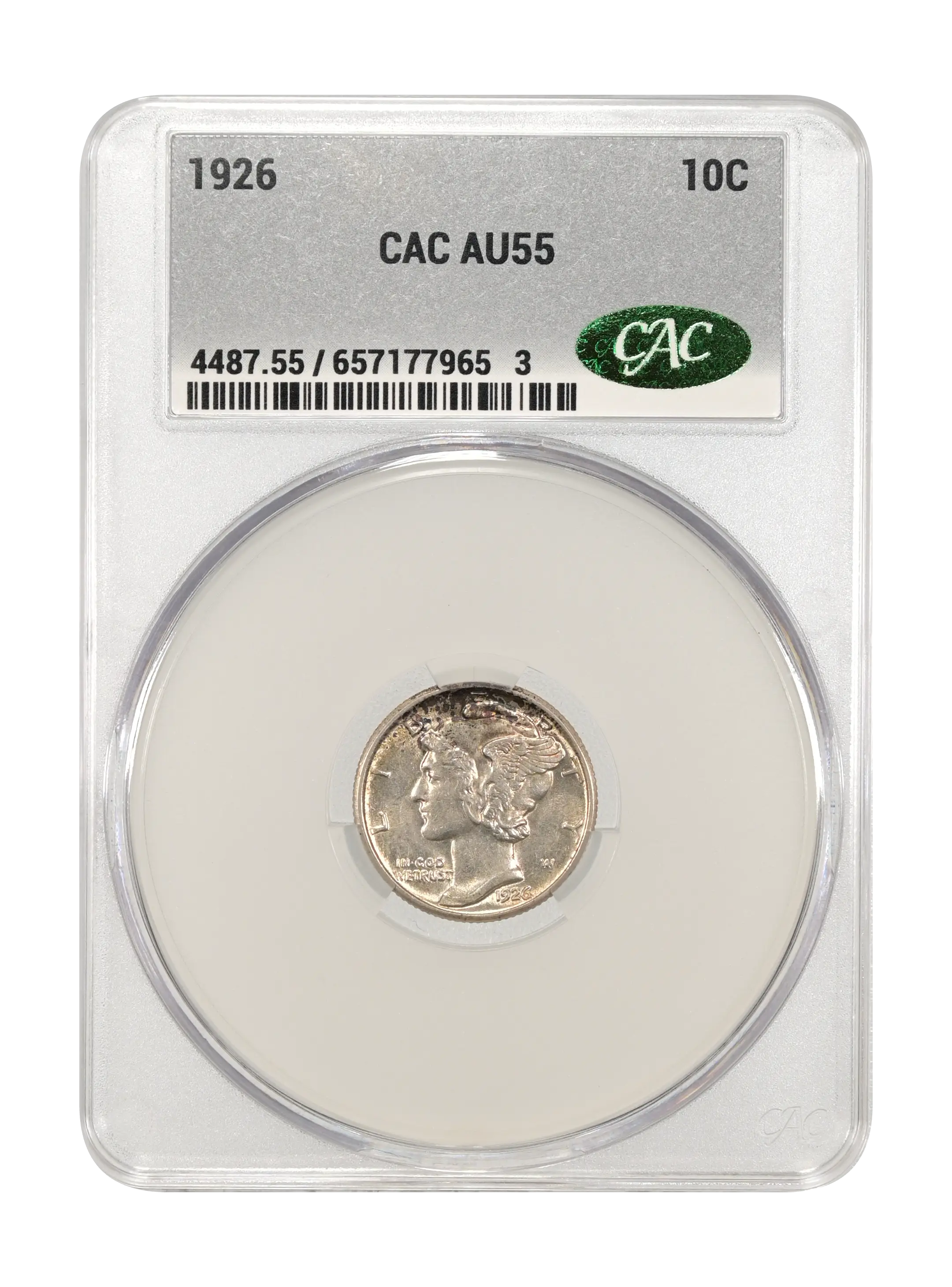 1926 10c MS61 CAC thumbnail 24