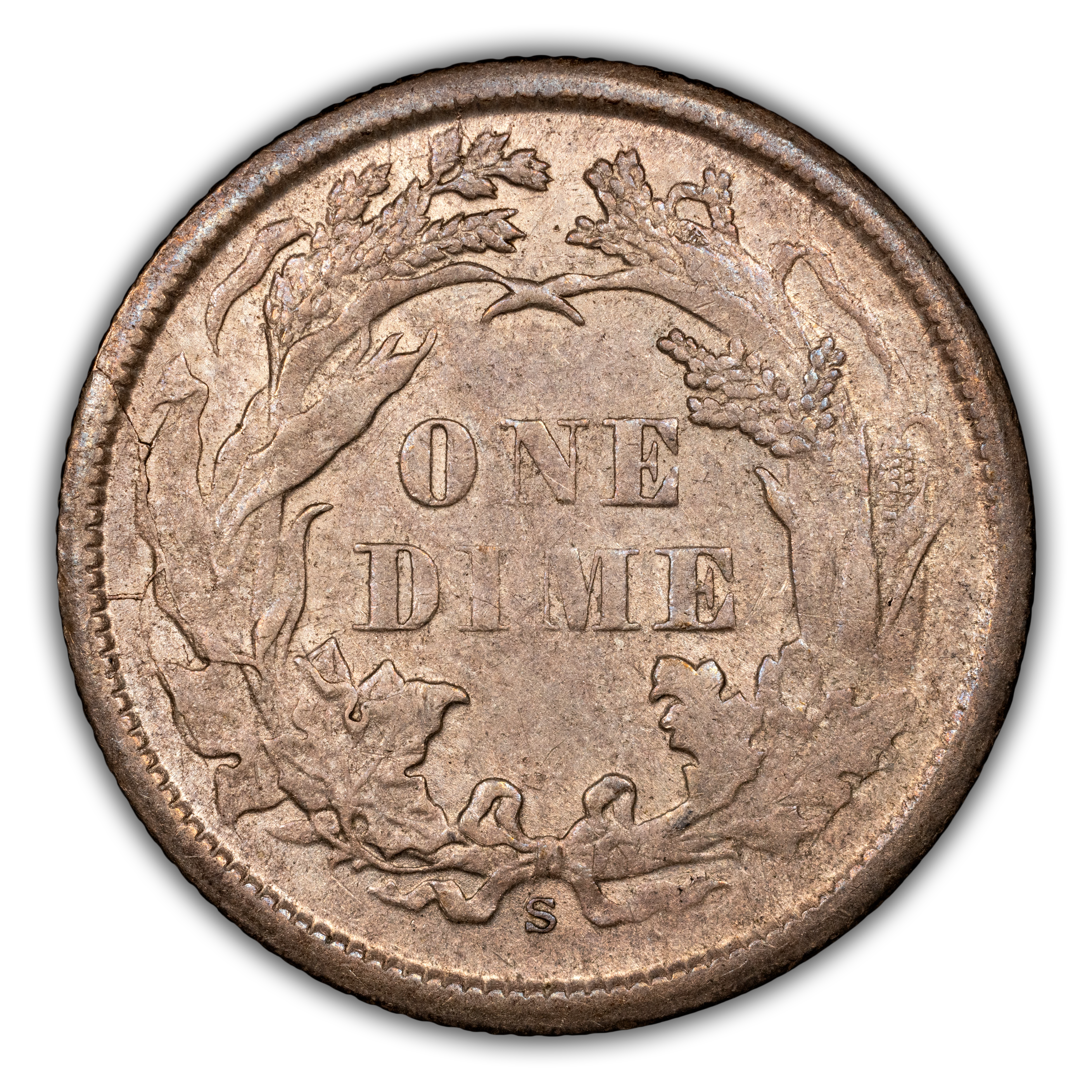 1874-S 10c Arrows MS thumbnail 17