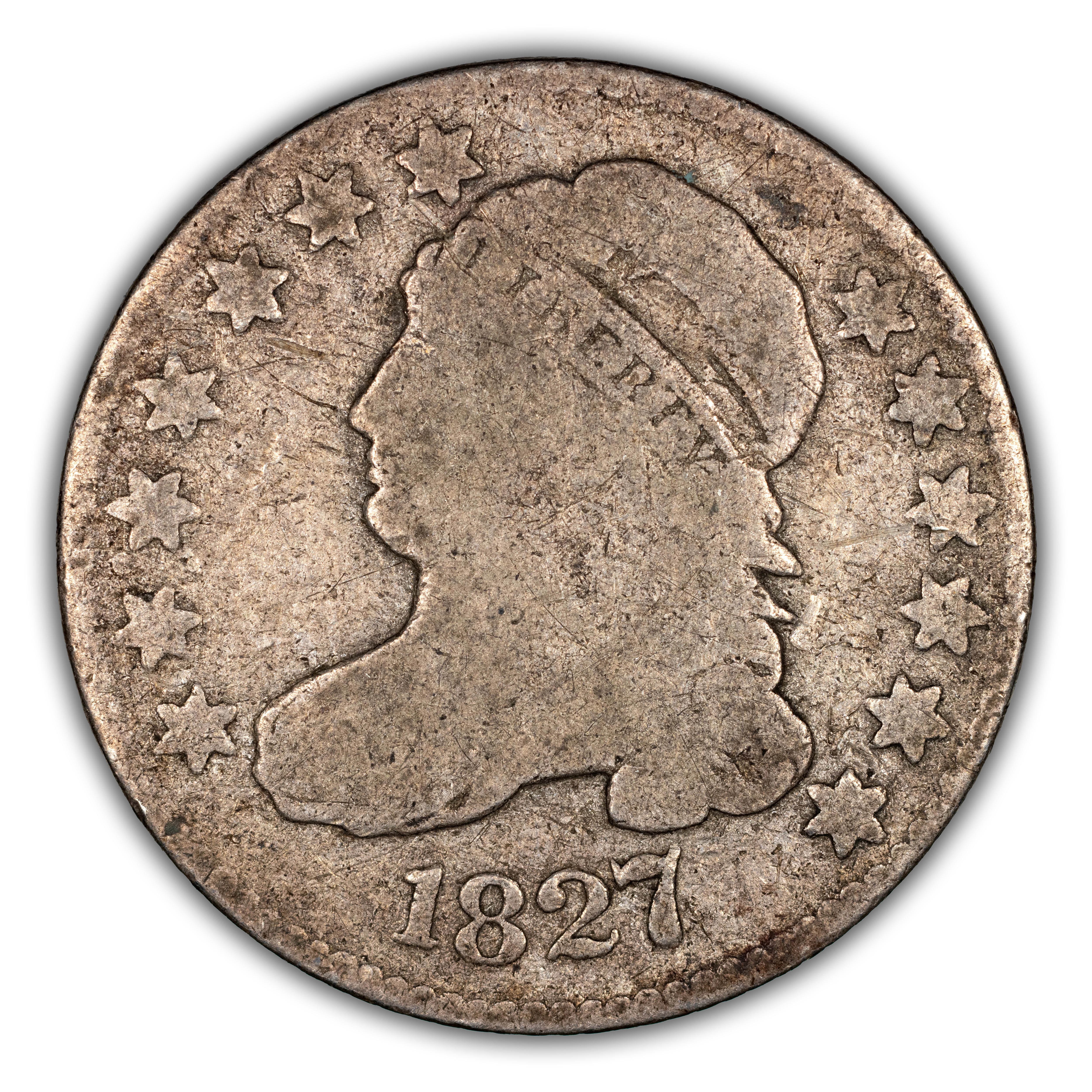 1827 10c Pointed Top 1 MS thumbnail 3