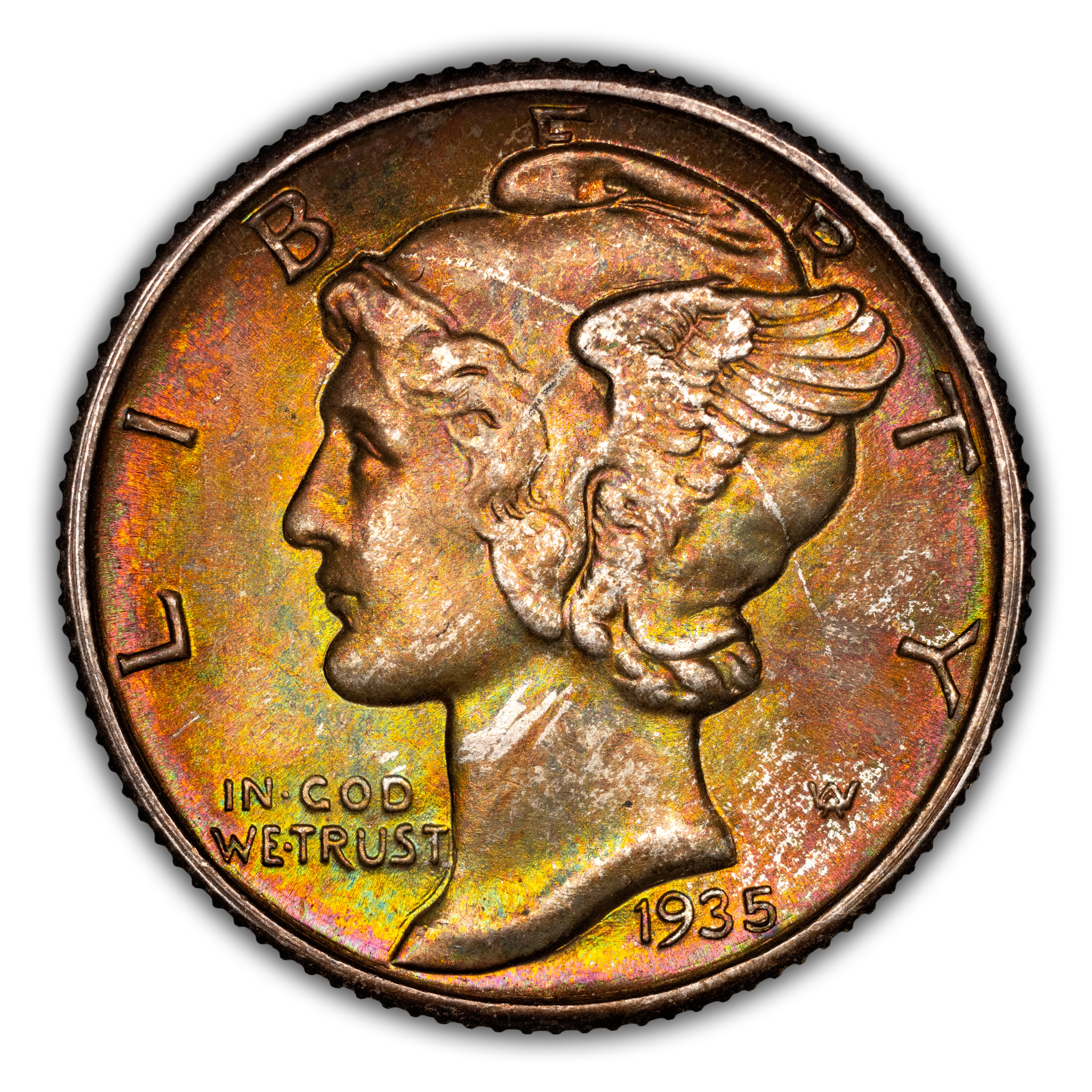 1935-D 10c MS thumbnail 2