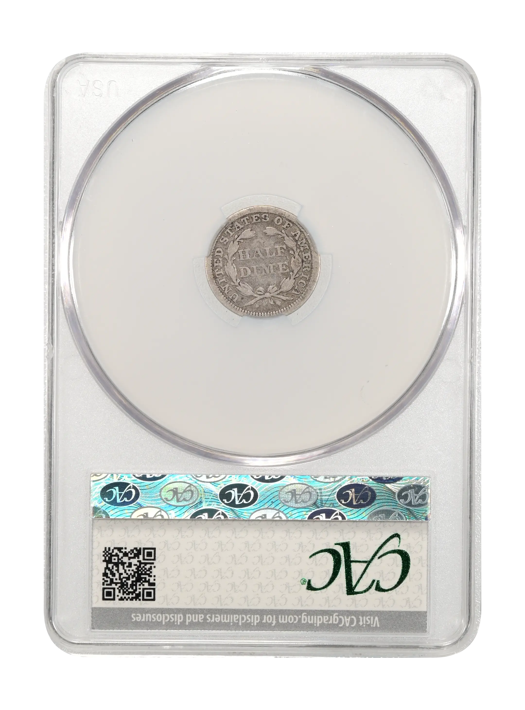 1858 H10c Doubled Date, FS-301 MS thumbnail 7
