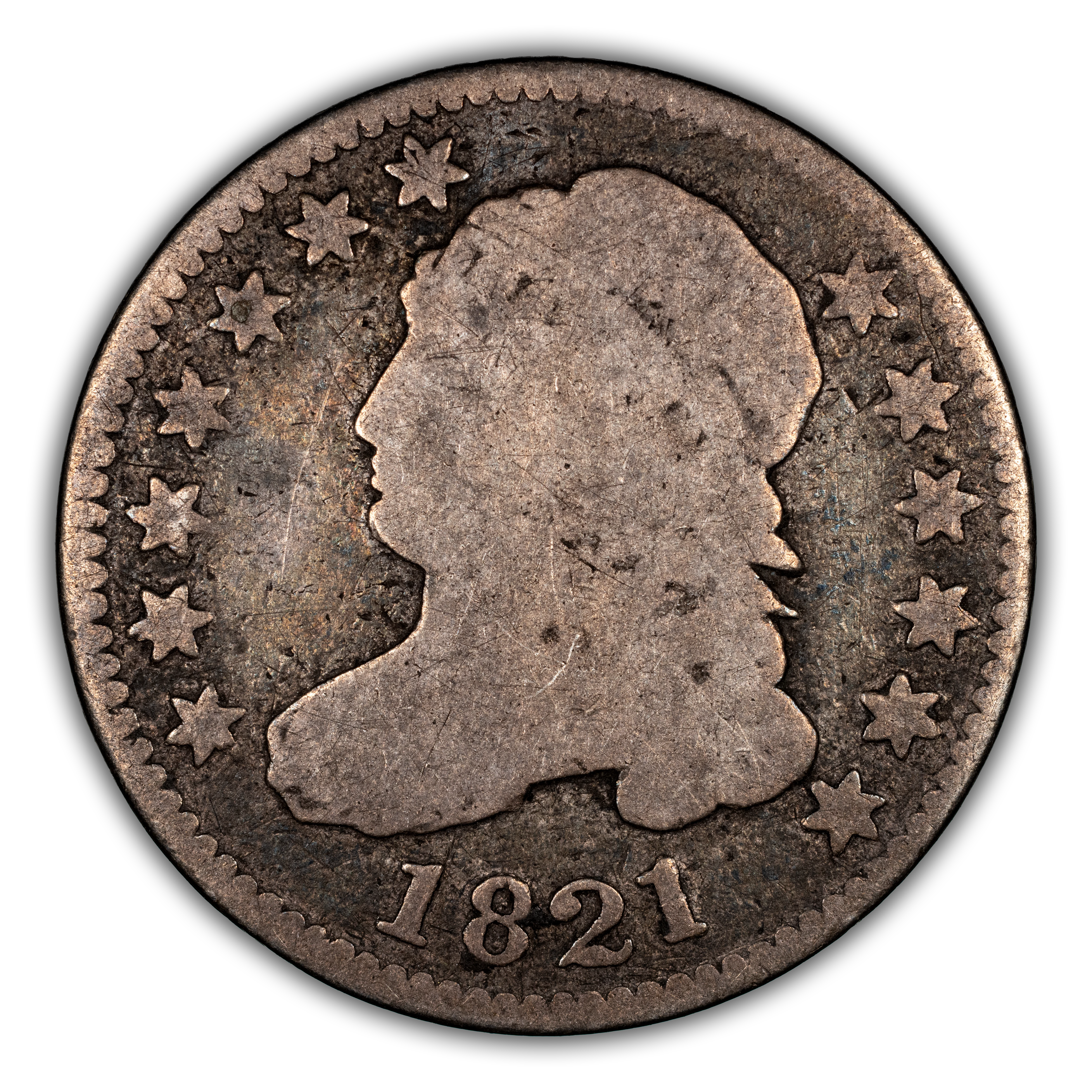 1821 10c Large Date MS thumbnail 3