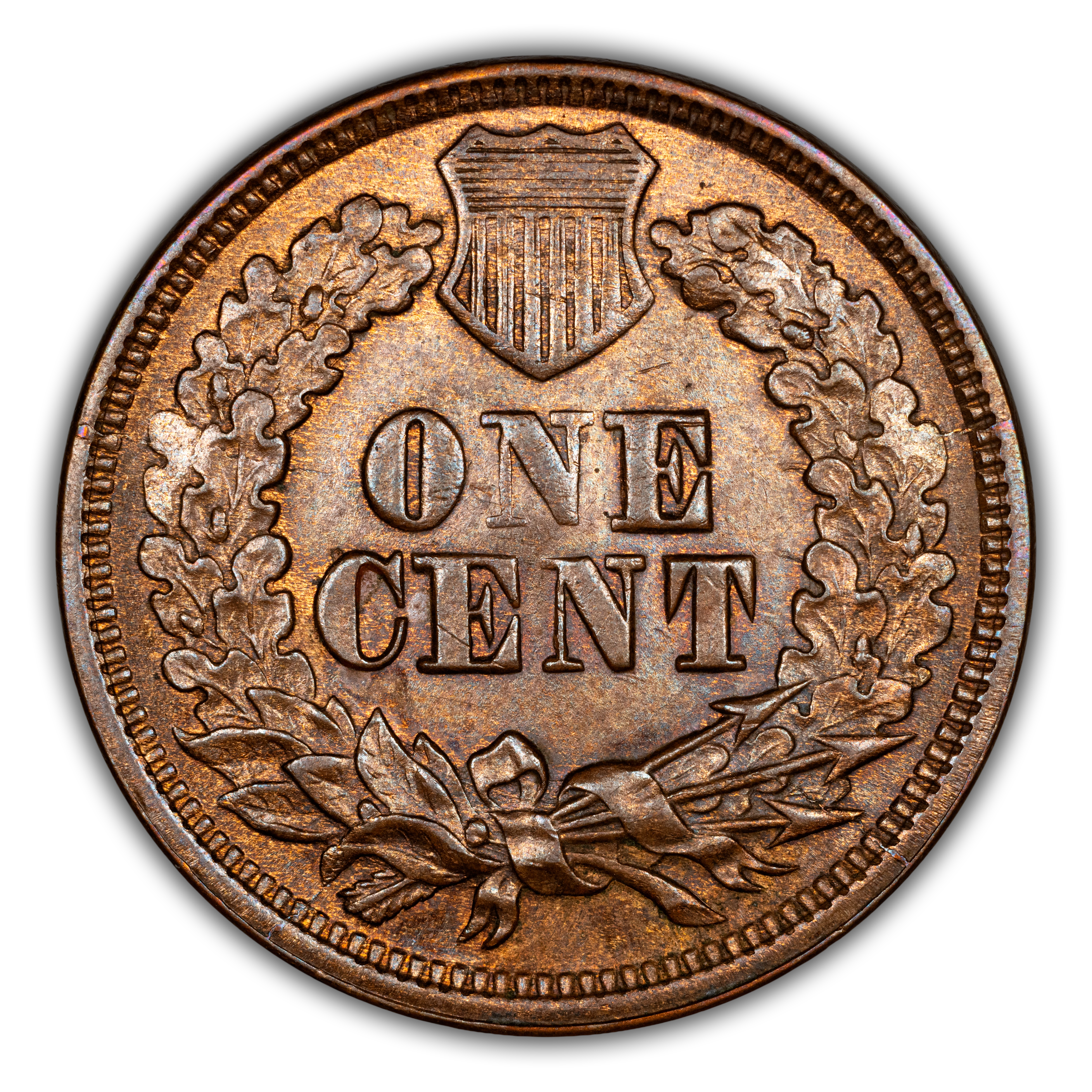 1867 1c Repunched Date, FS-303, S-2 MS BN thumbnail 2