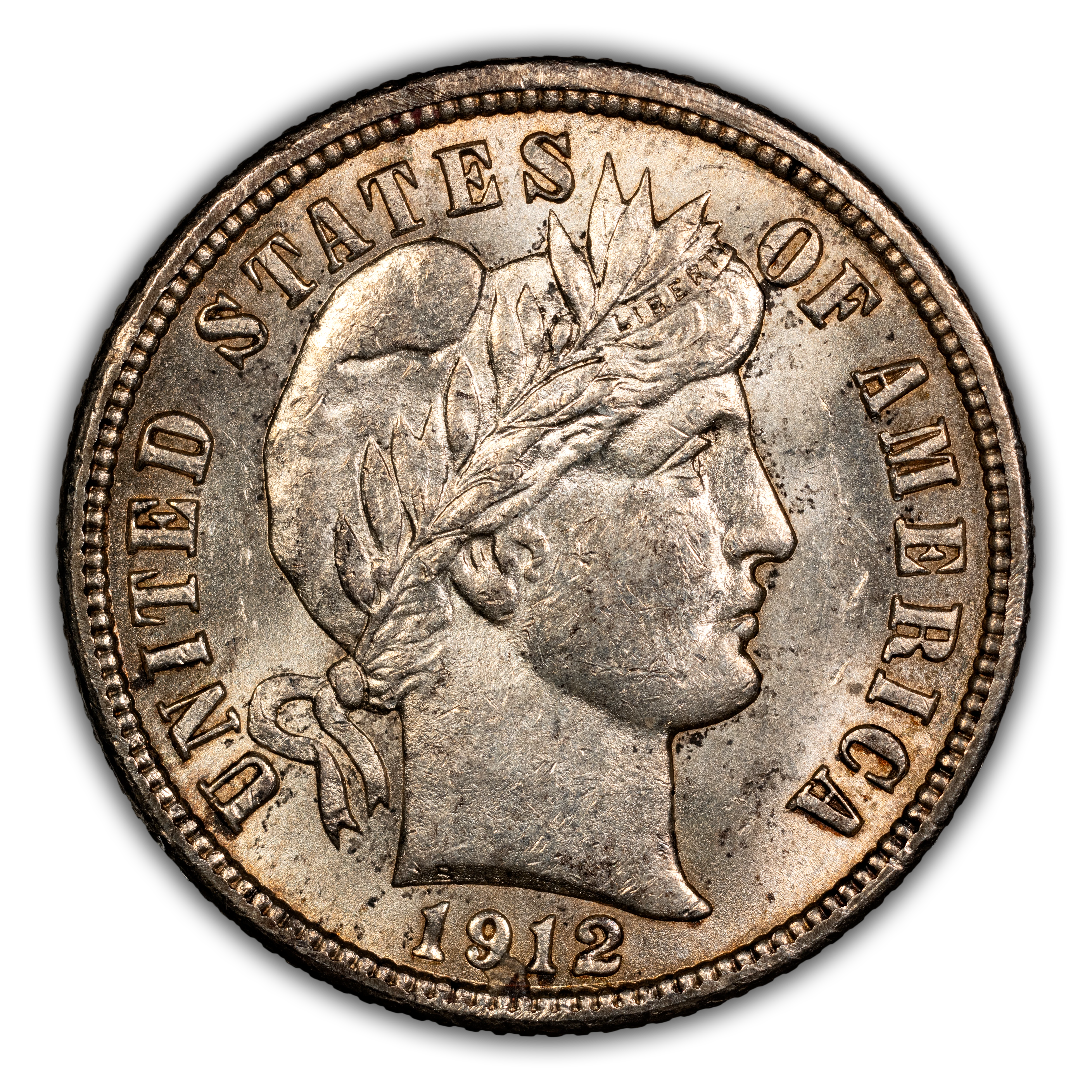 1912-D 10c Repunched Mintmark, FS-501 MS thumbnail 2