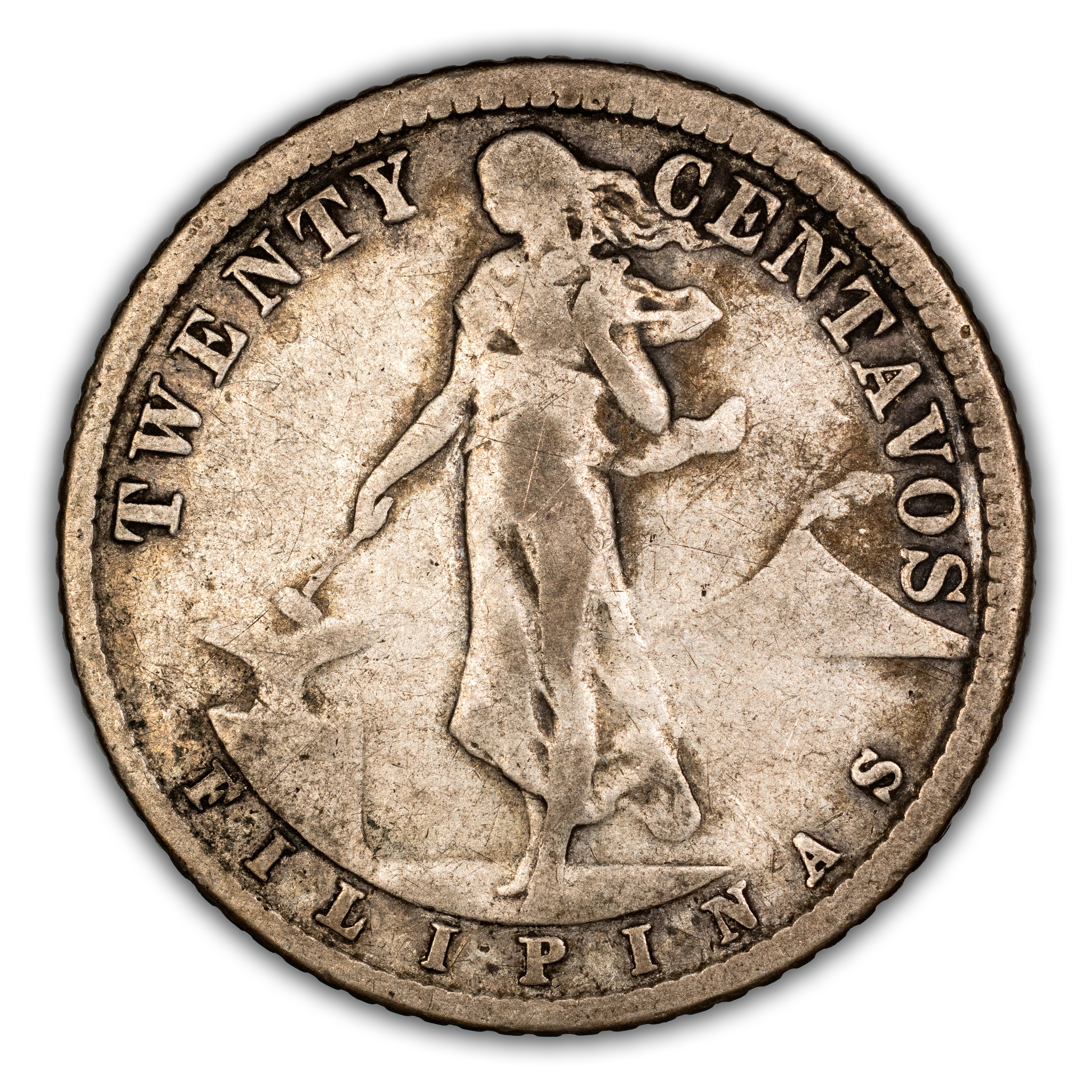 1914-S 20c U.S. Philippines MS