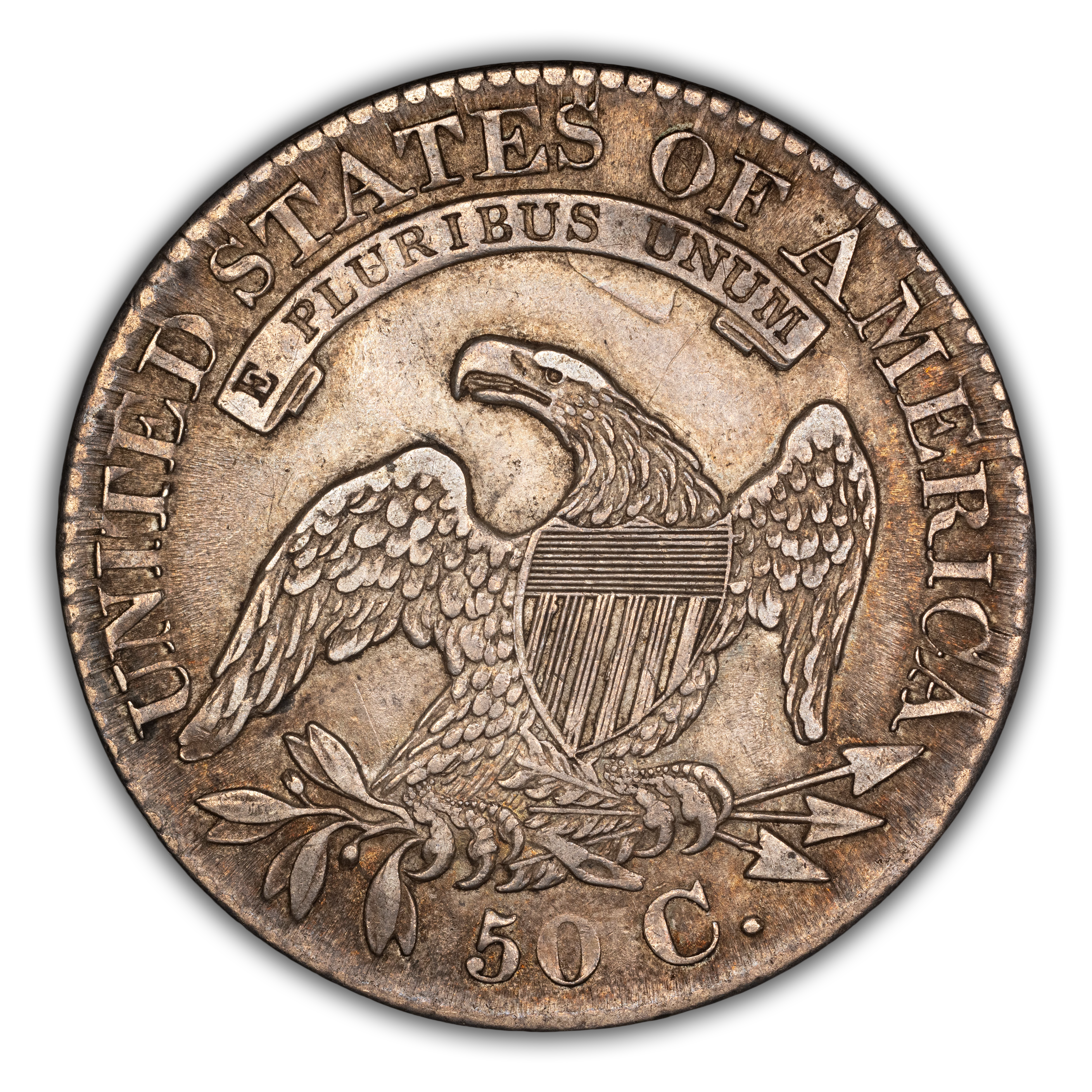 1827 50c Square Base 2, O-129 MS thumbnail 6