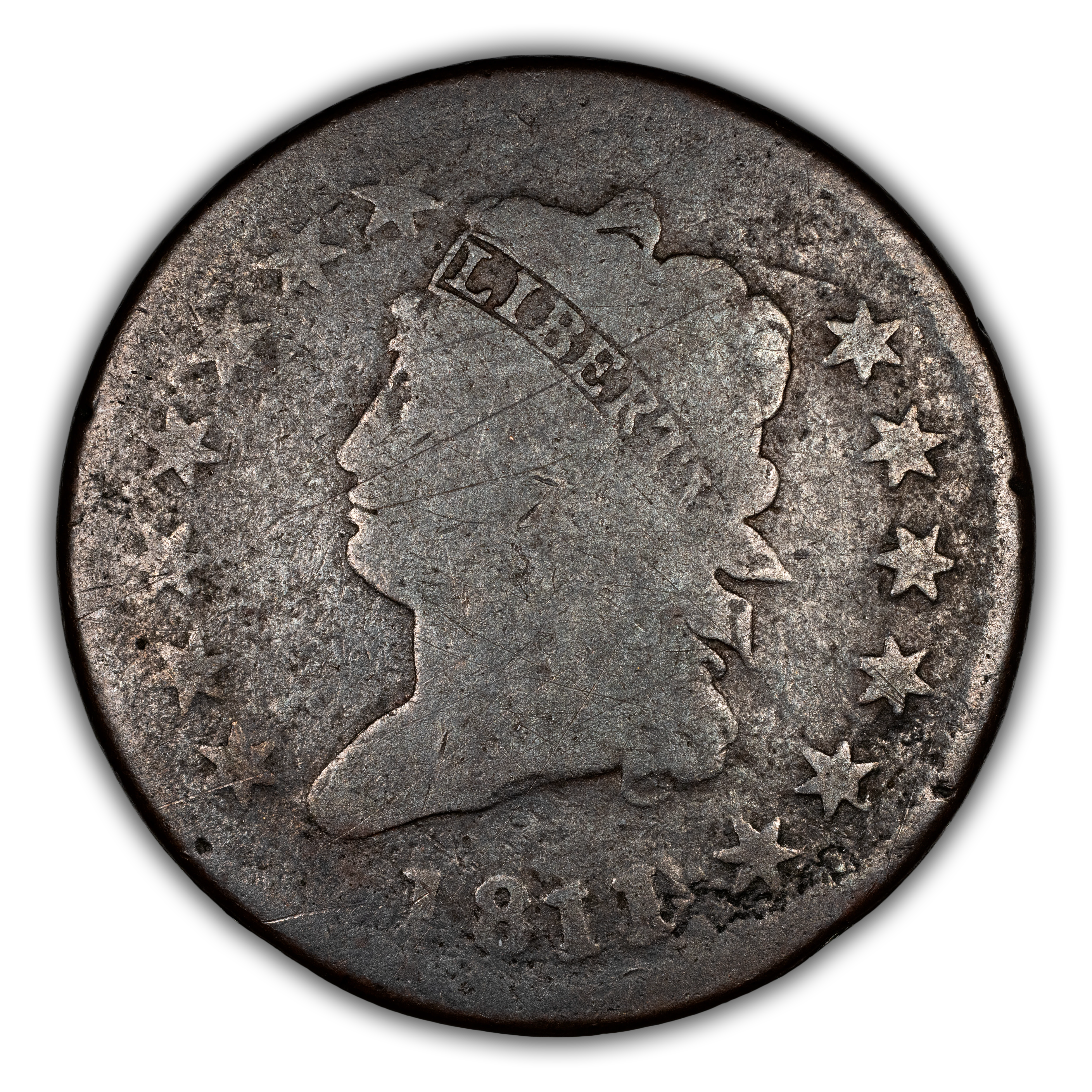 1811/0 1c MS BN