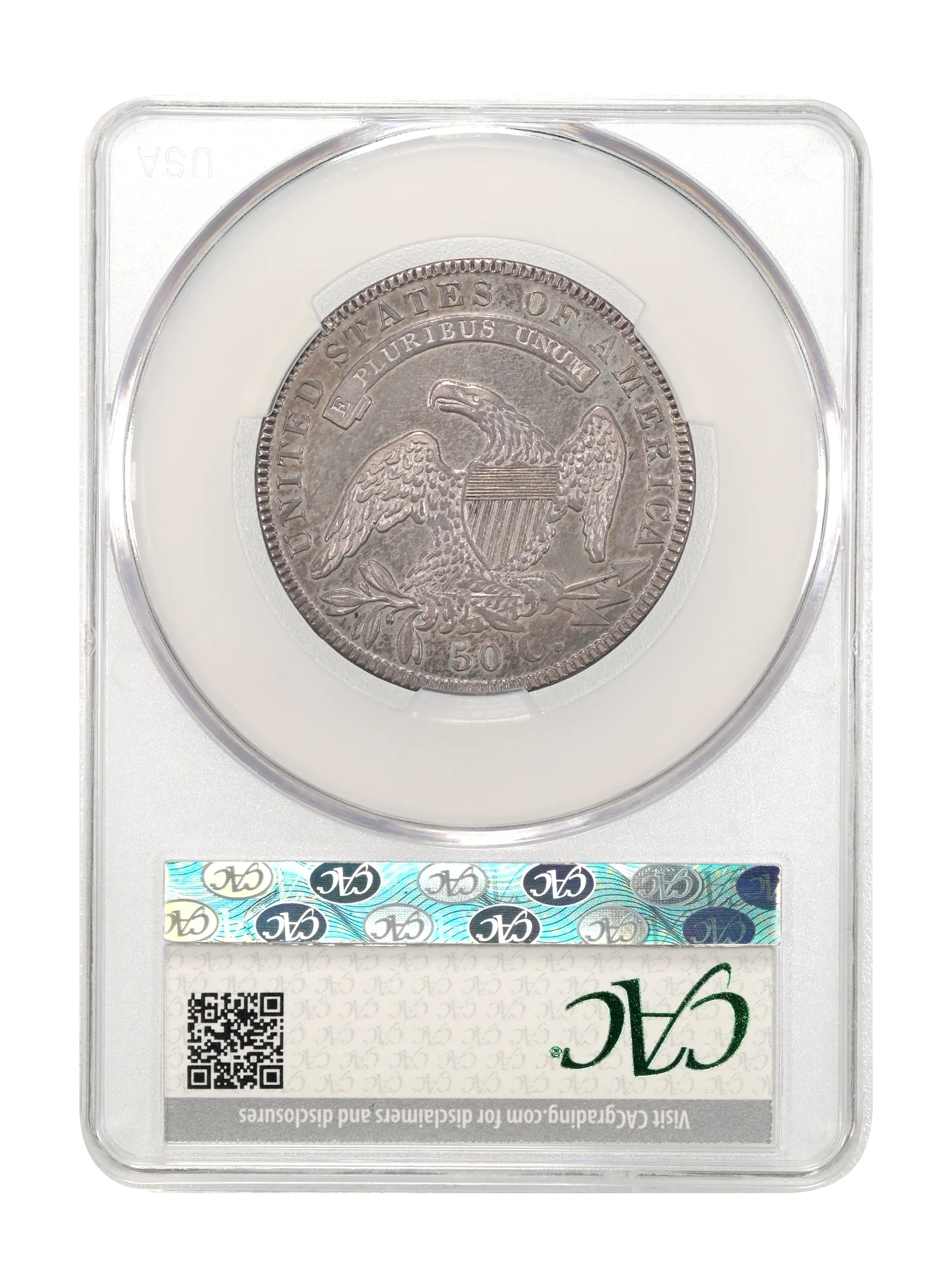 1836 50c Lettered Edge, O-111 MS thumbnail 6