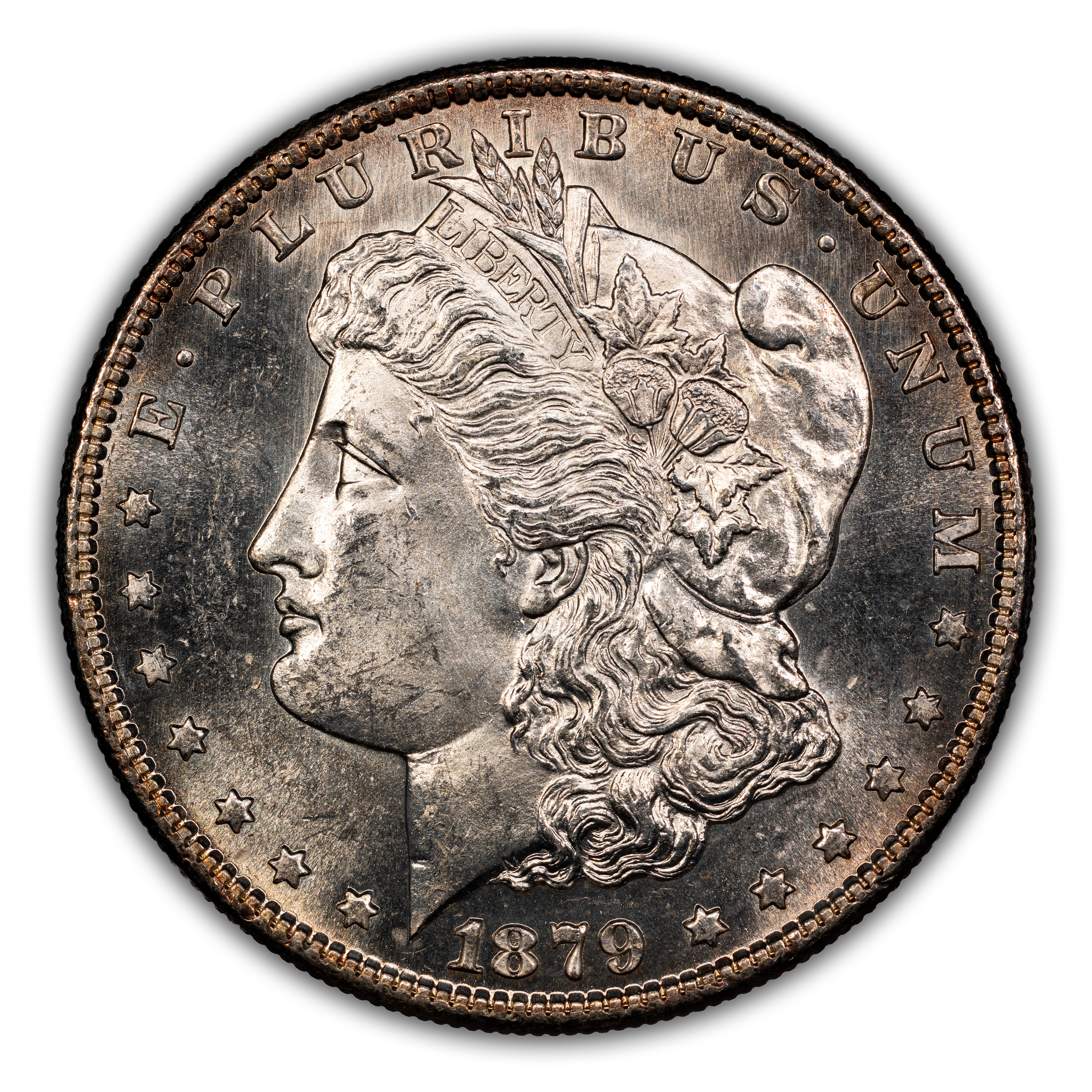 1879-S $1  Doubled Cap Top, Clashed, VAM-151A MS thumbnail 3