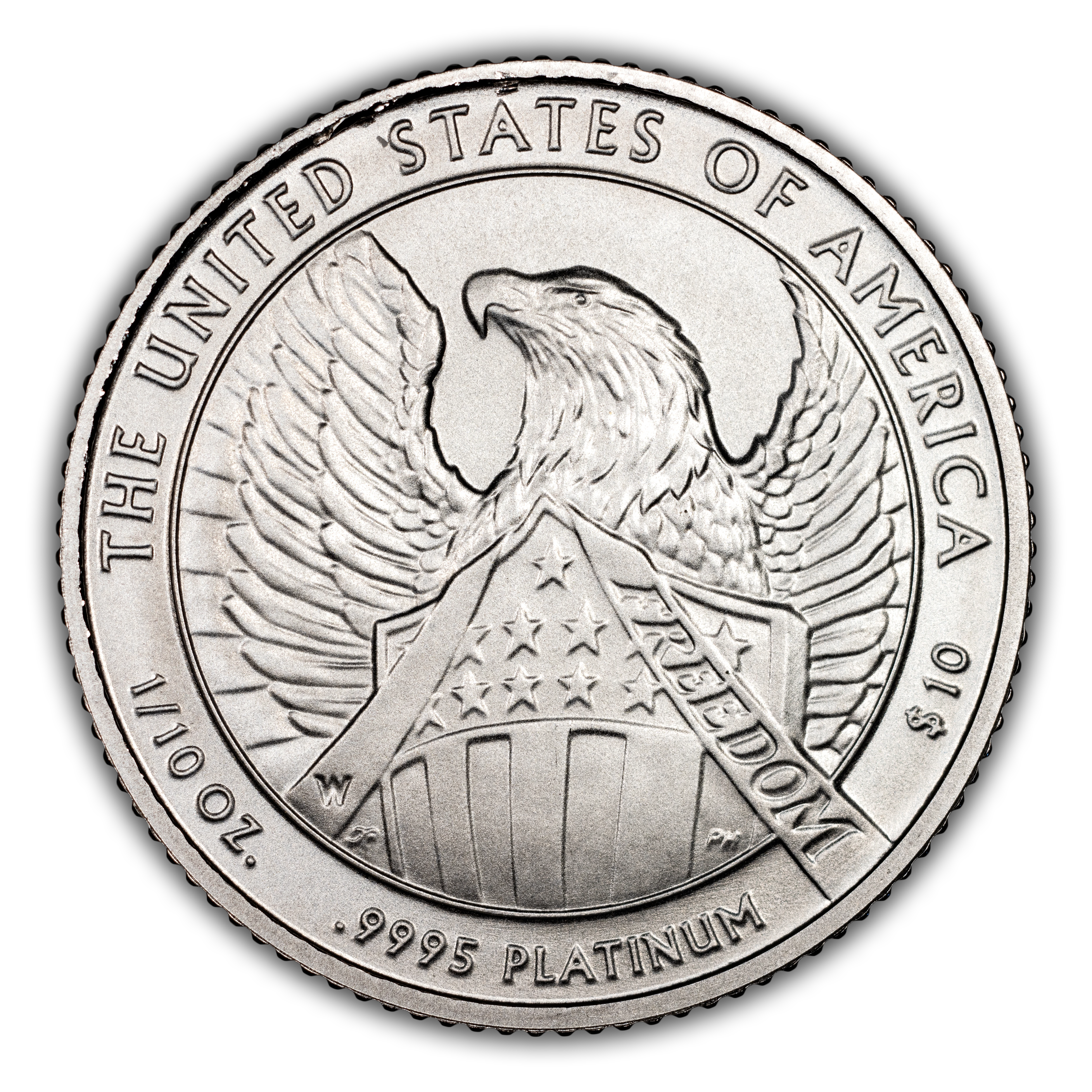 2007-W $10  Platinum Eagle, Burnished MS thumbnail 9
