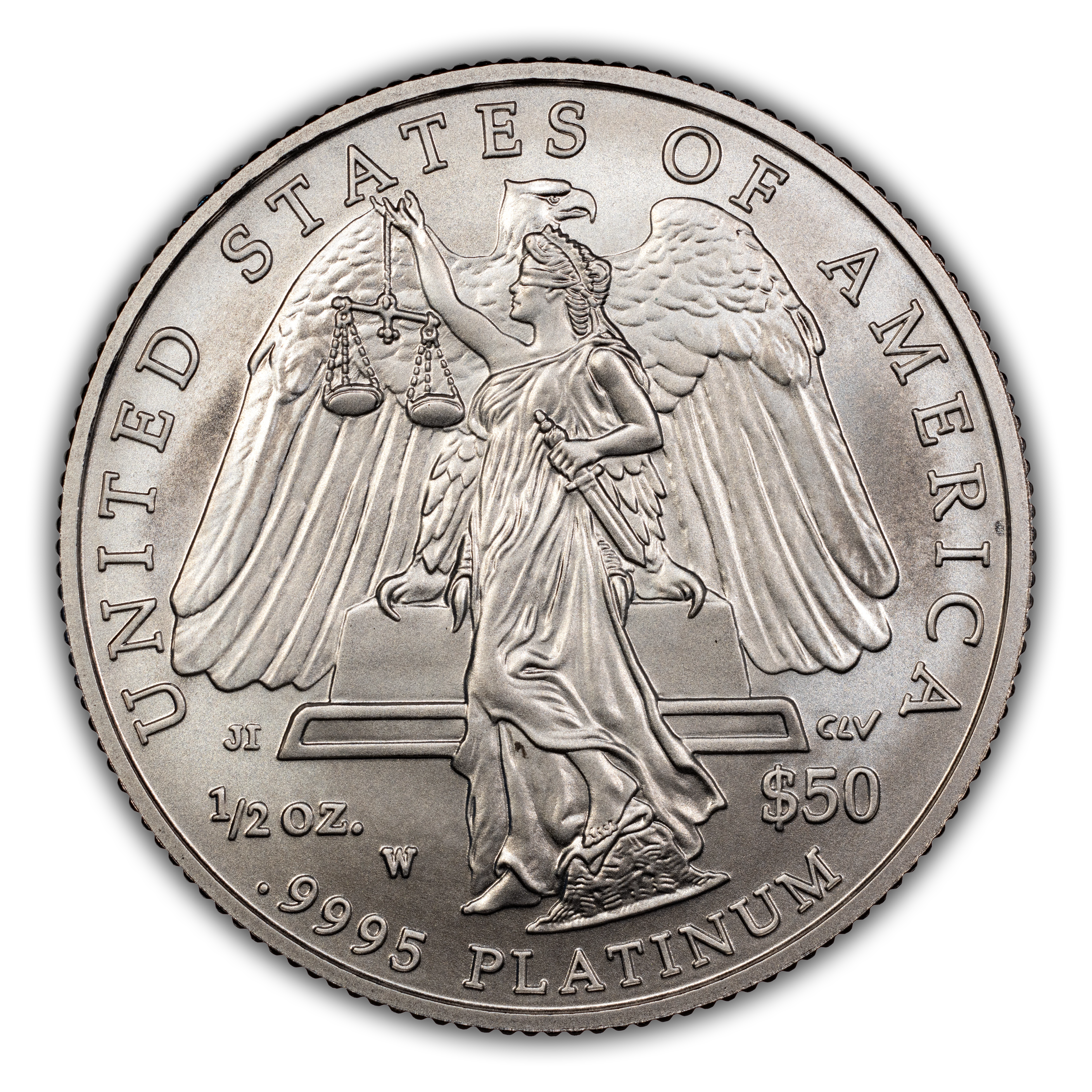 2008-W P$50  Platinum Eagle, Burnished MS70 CAC thumbnail 24