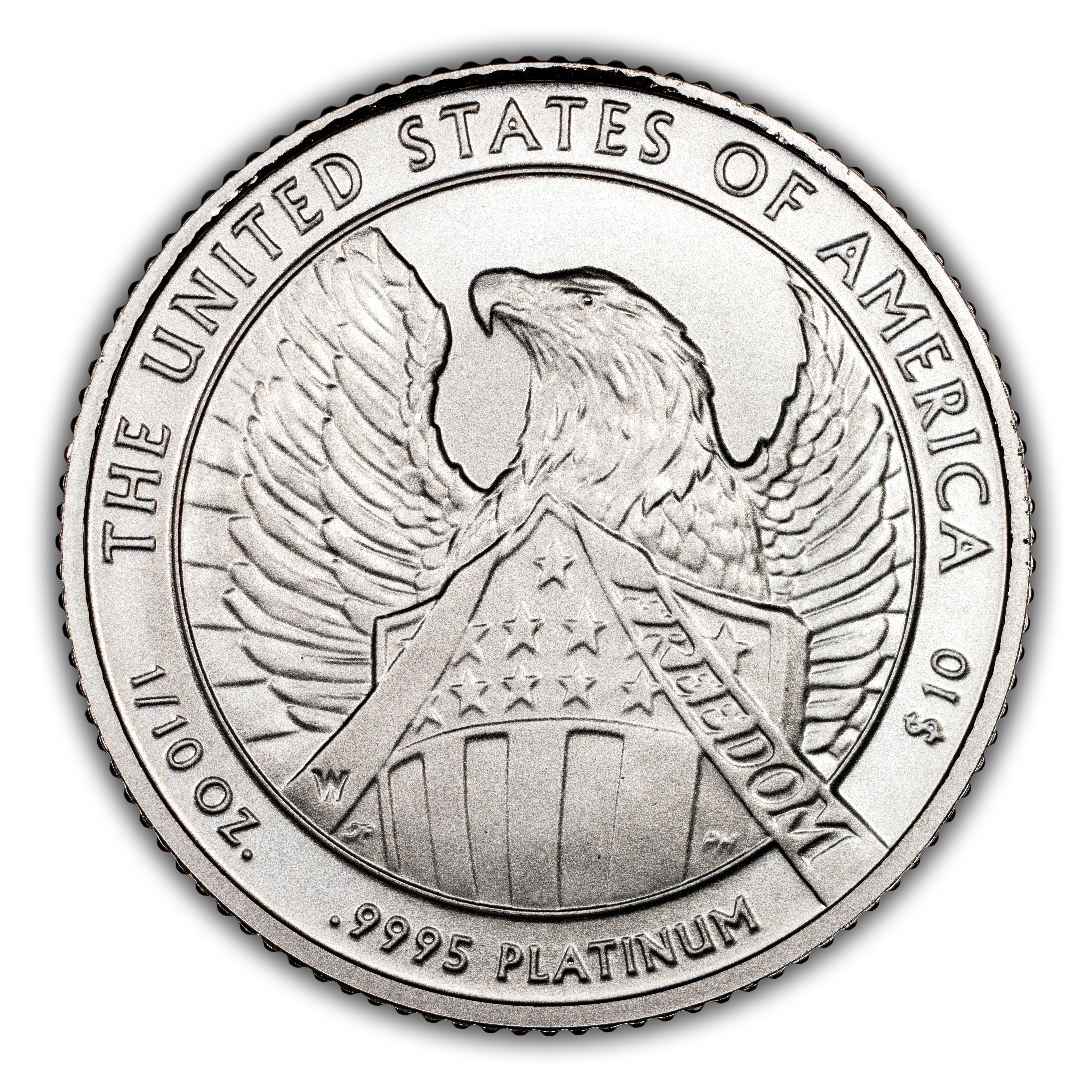 2007-W $10  Platinum Eagle, Burnished MS thumbnail 10