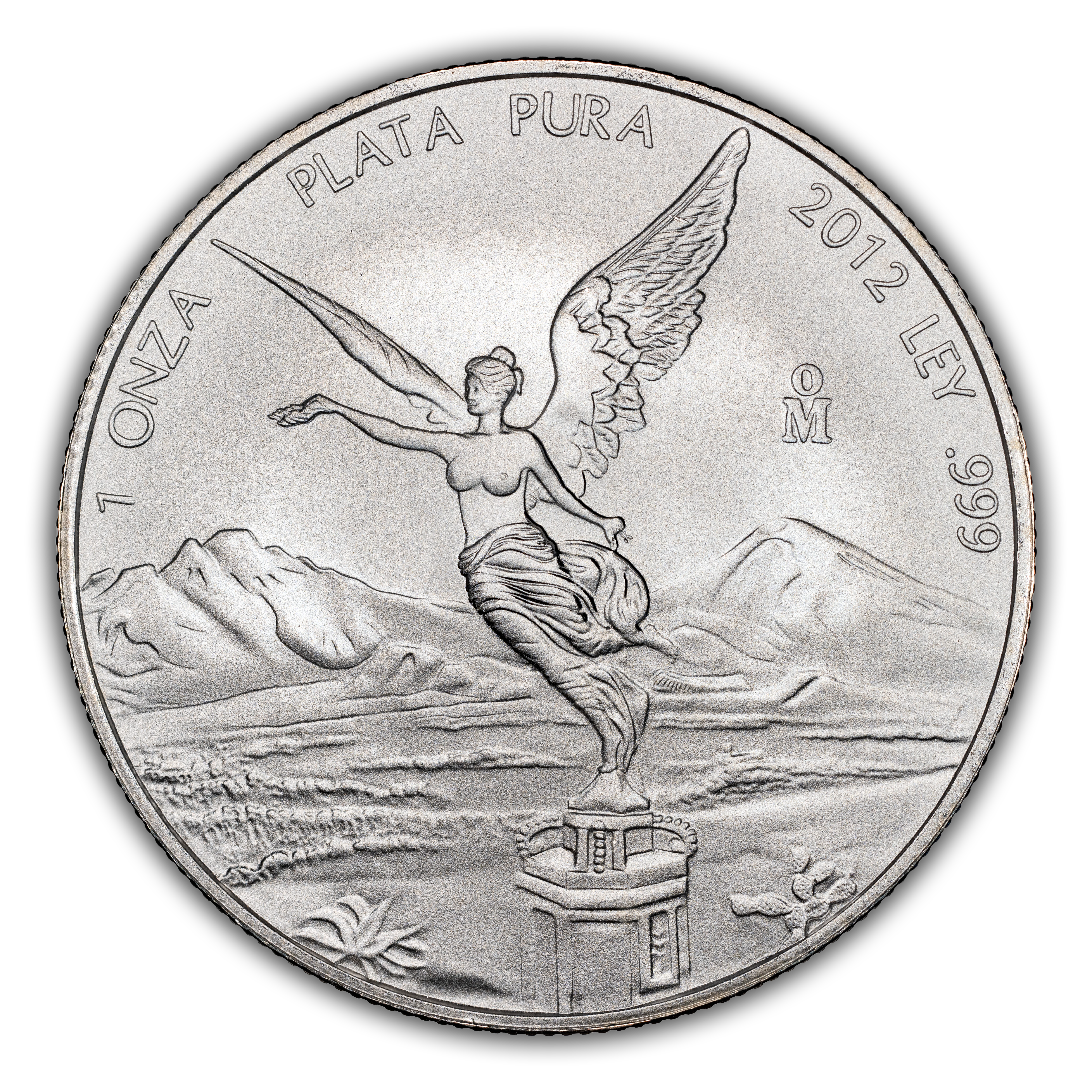 2012-Mo 1 Onza Libertad, Silver MS
