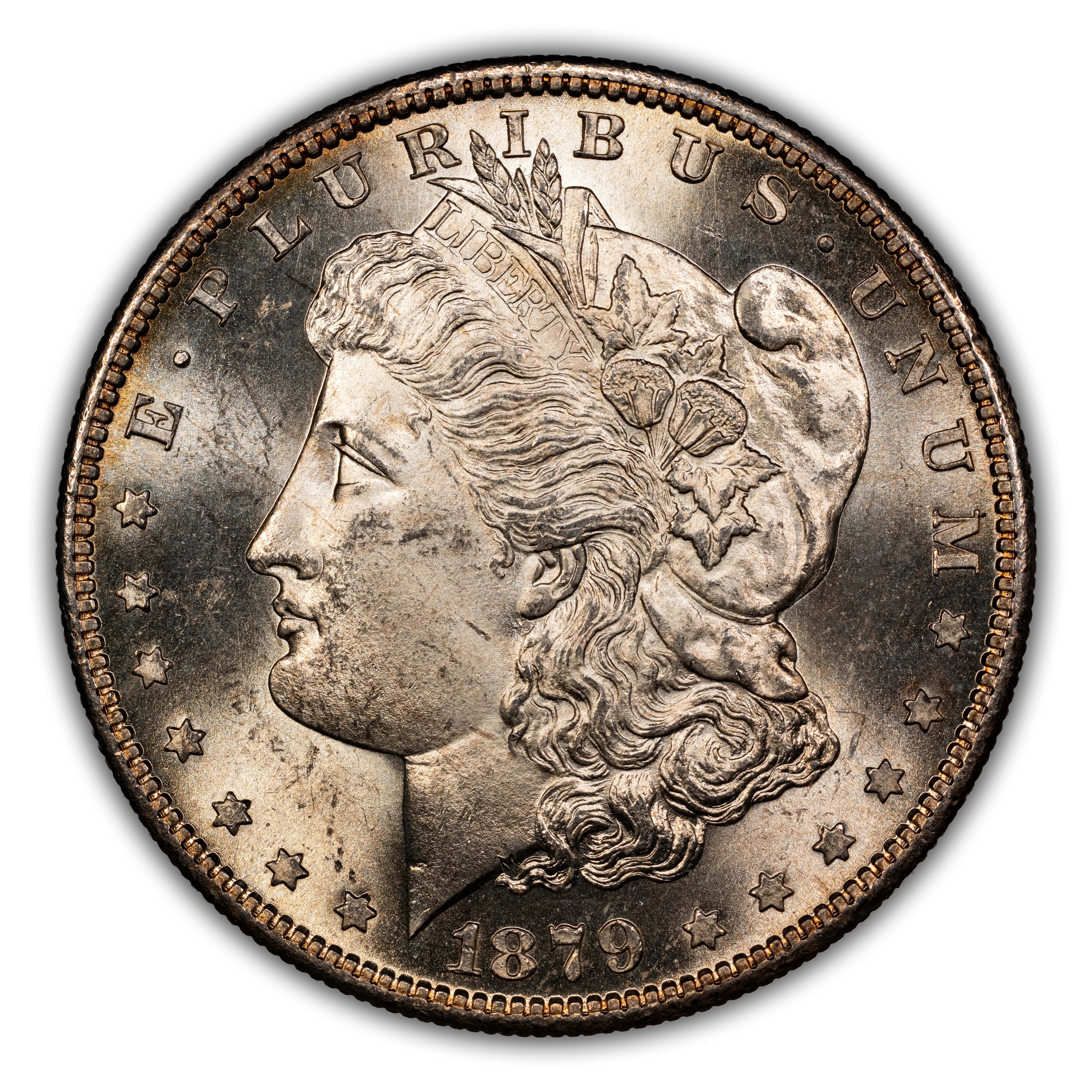 1879-S $1  Doubled Cap Top, Clashed, VAM-151A MS thumbnail 4
