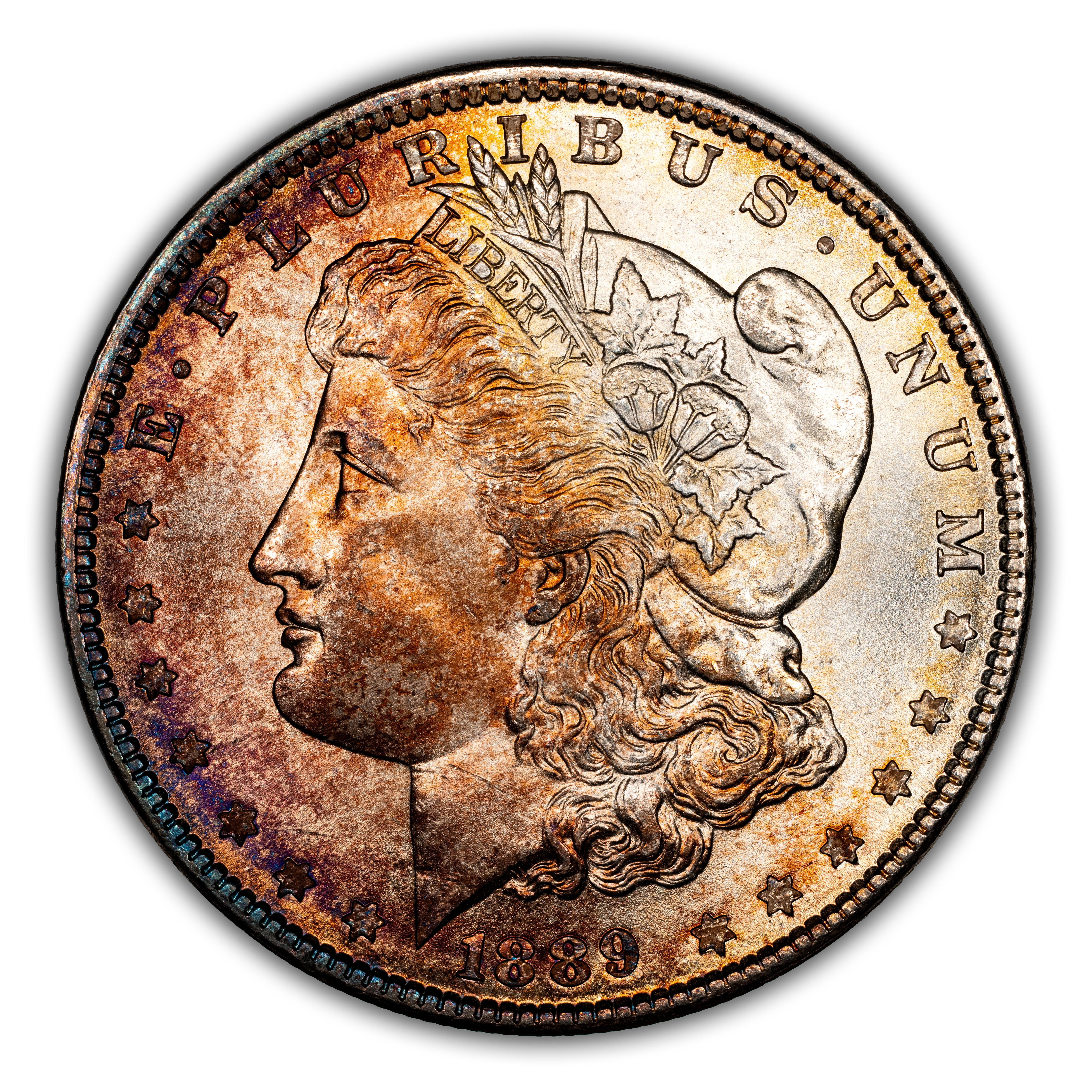 1889 $1  Clashed Dies, VAM-19B2 MS thumbnail 2