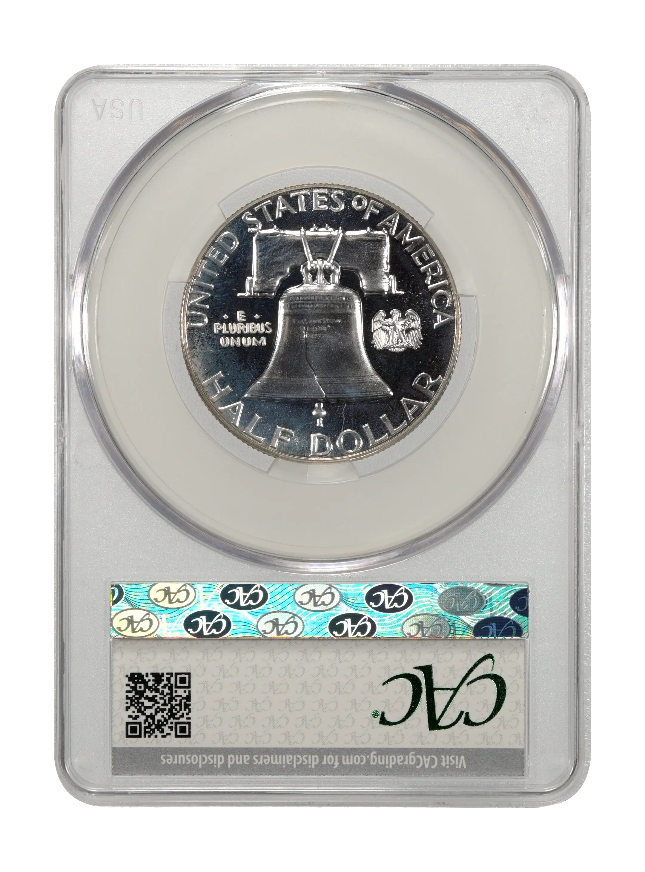 1961 50c Doubled Die Reverse, FS-803 PR thumbnail 8