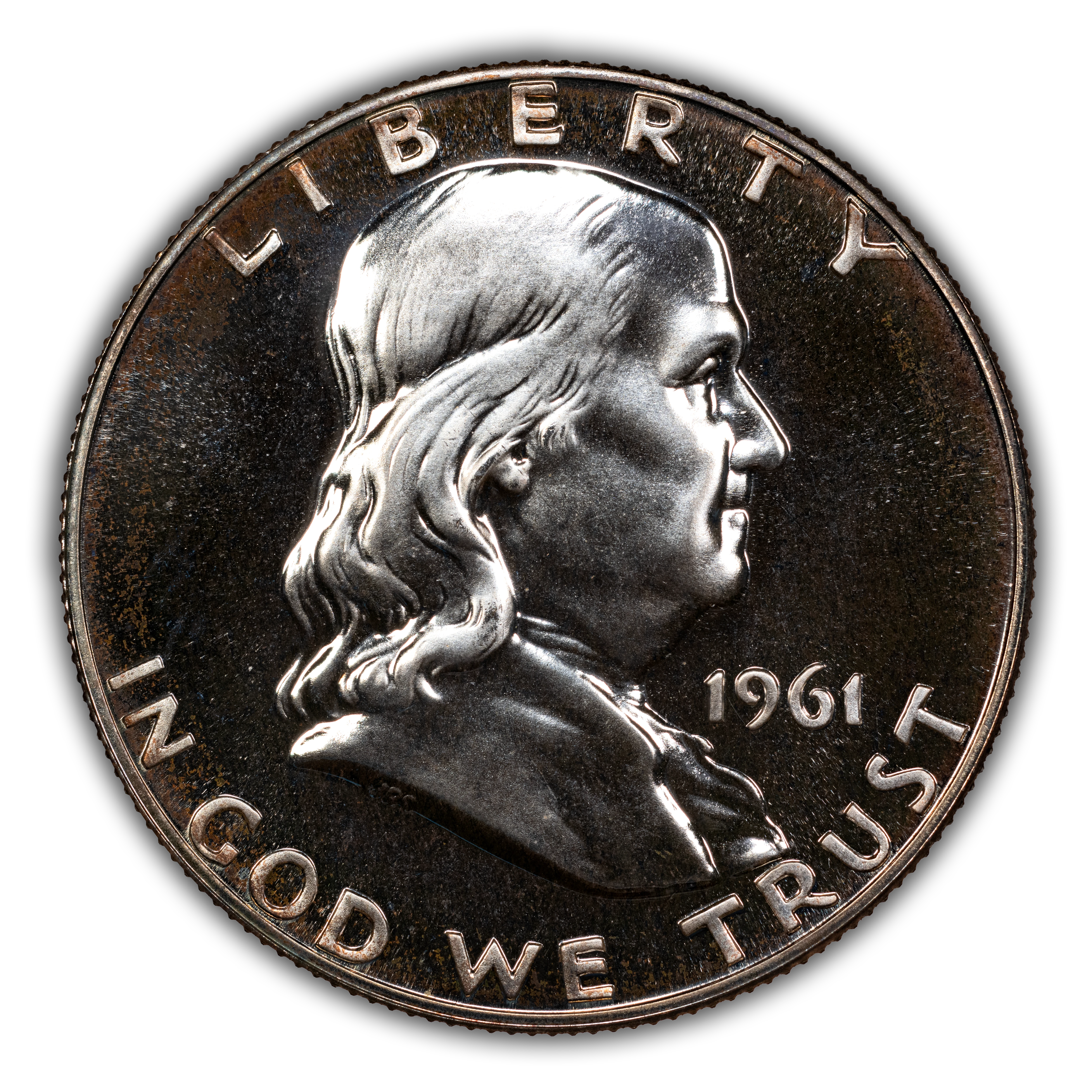 1961 50c Doubled Die Reverse, FS-803 PR