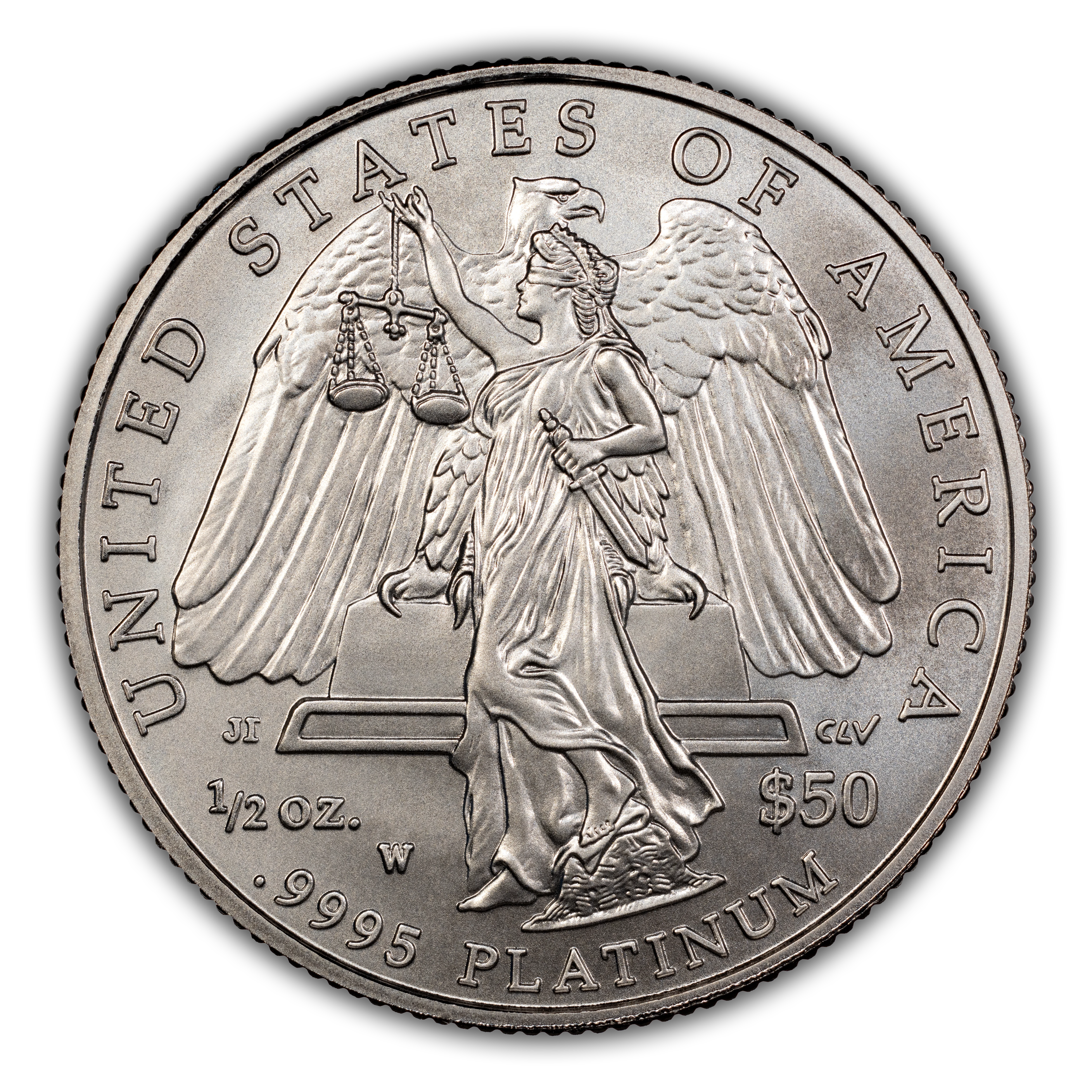 2008-W P$50  Platinum Eagle, Burnished MS70 CAC thumbnail 23