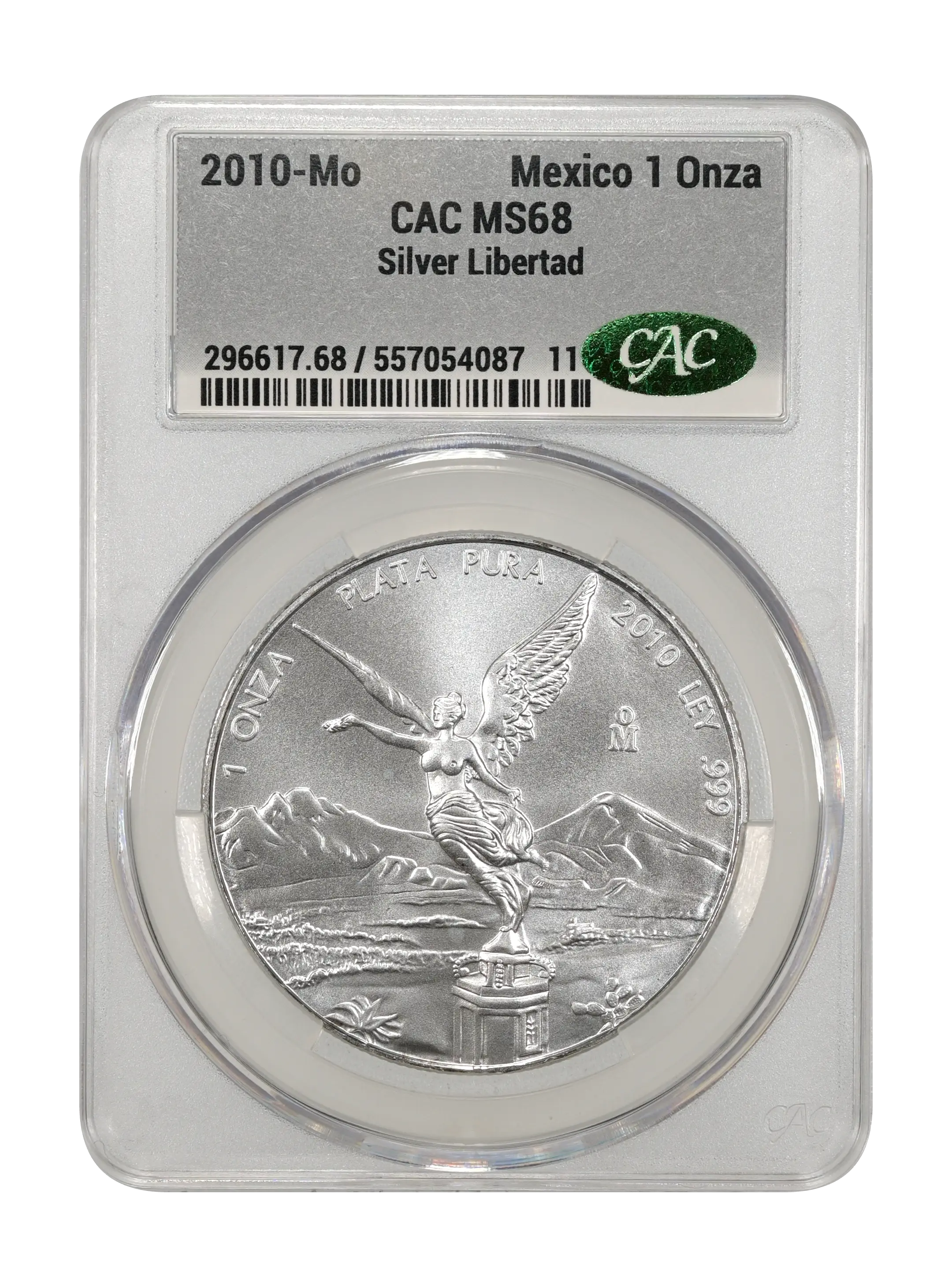 2010-Mo 1 Onza Libertad, Silver MS (KM-639) thumbnail 7