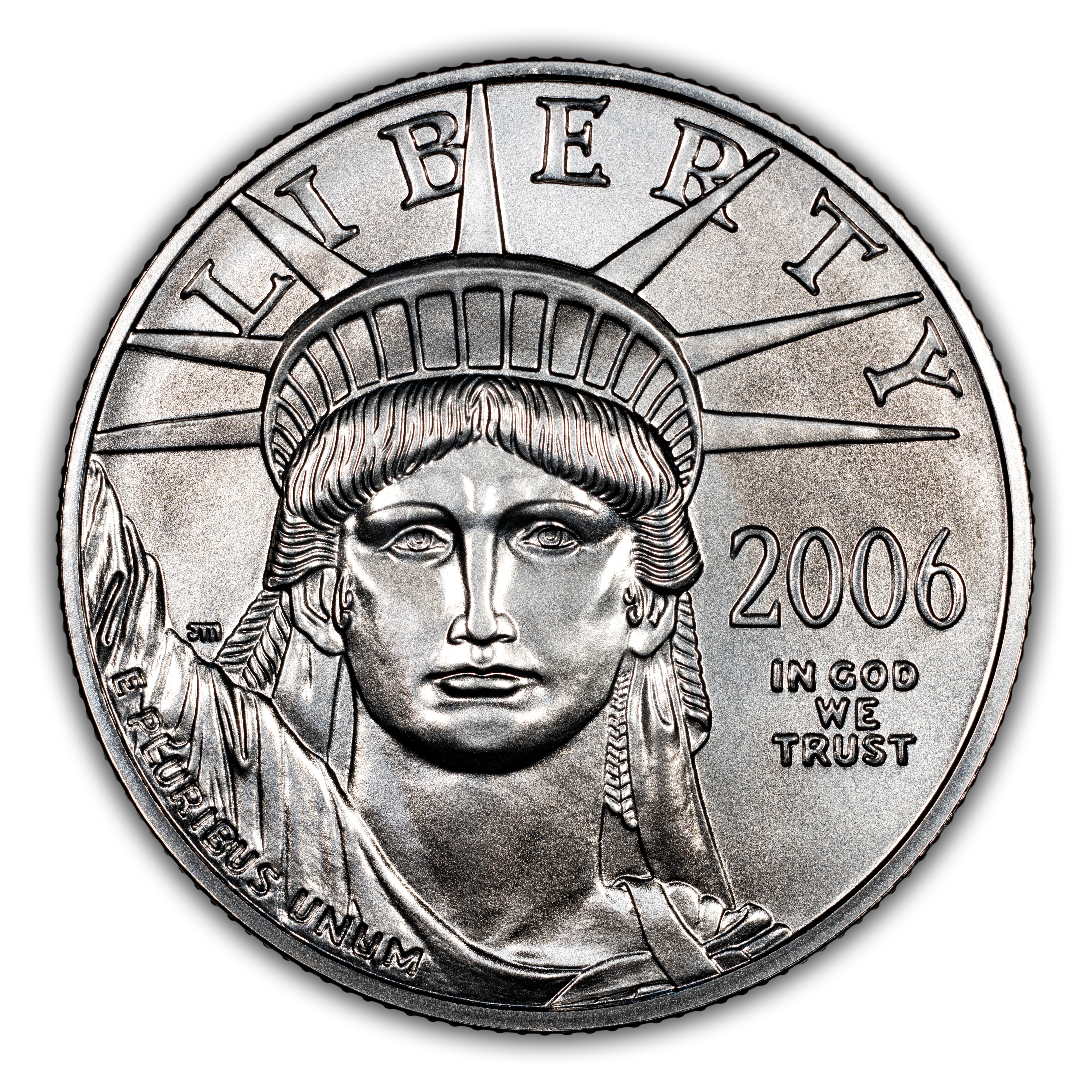 2006-W P$50  Platinum Eagle, Burnished MS thumbnail 3