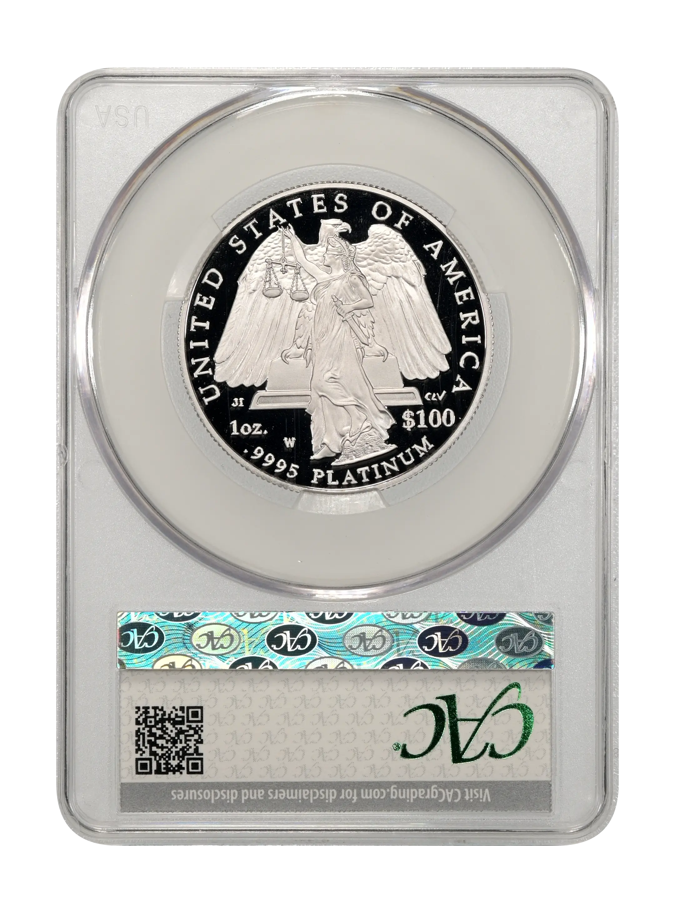 2008-W P$100  Platinum Eagle PR DCAM PR70 DCAM CAC thumbnail 21