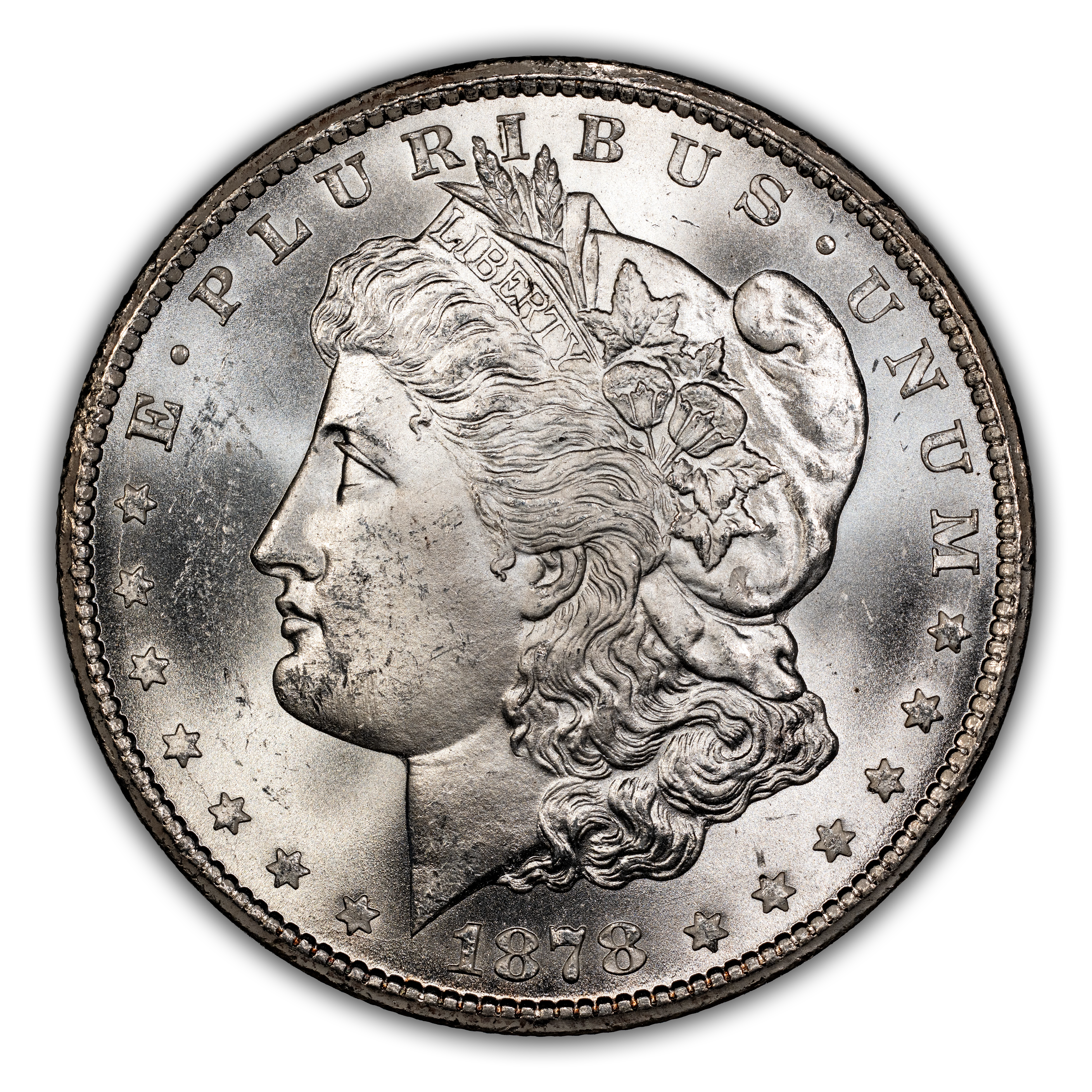 1878-CC $1  Line in IB, VAM-1B MS thumbnail 3