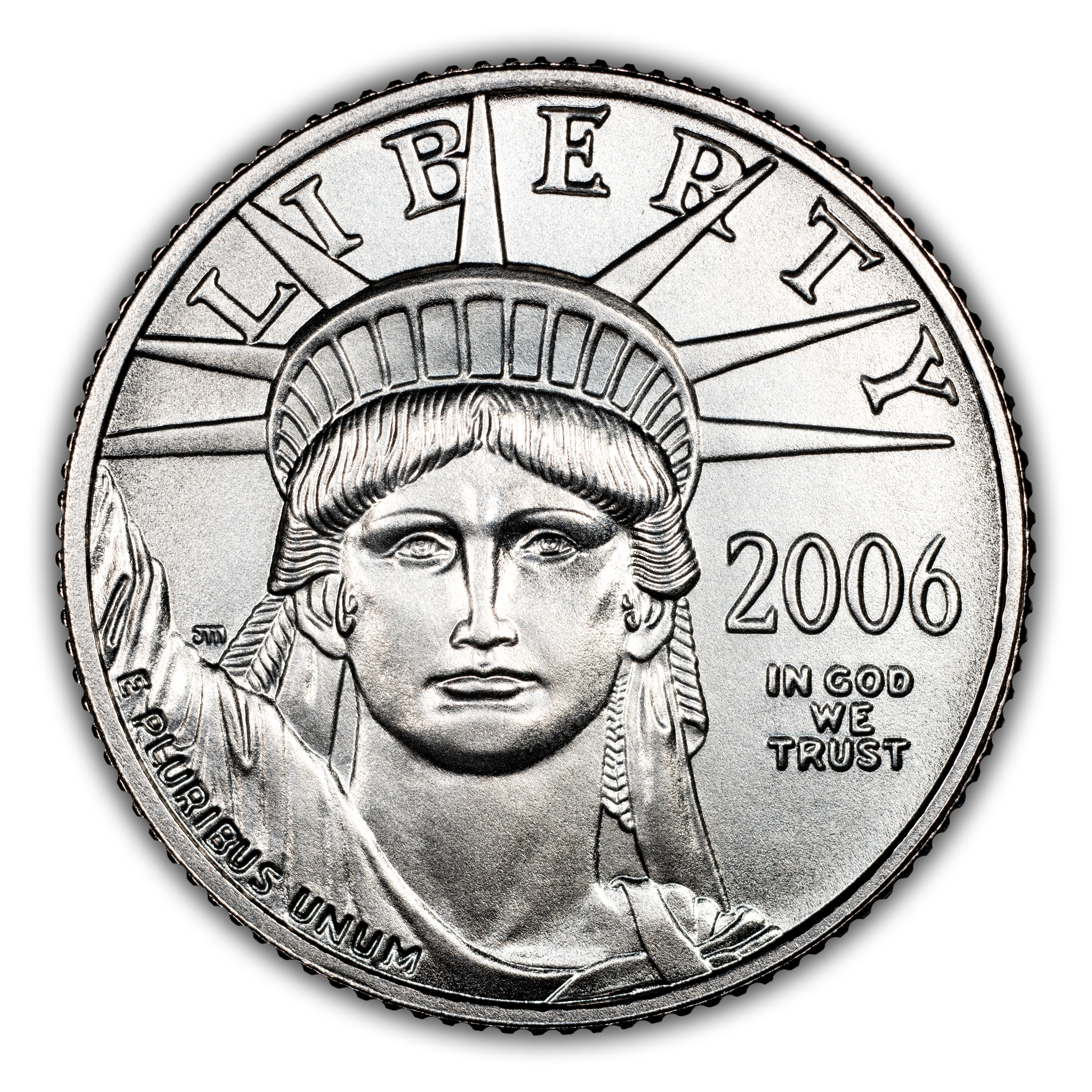 2006-W $10  Platinum Eagle, Burnished MS thumbnail 3