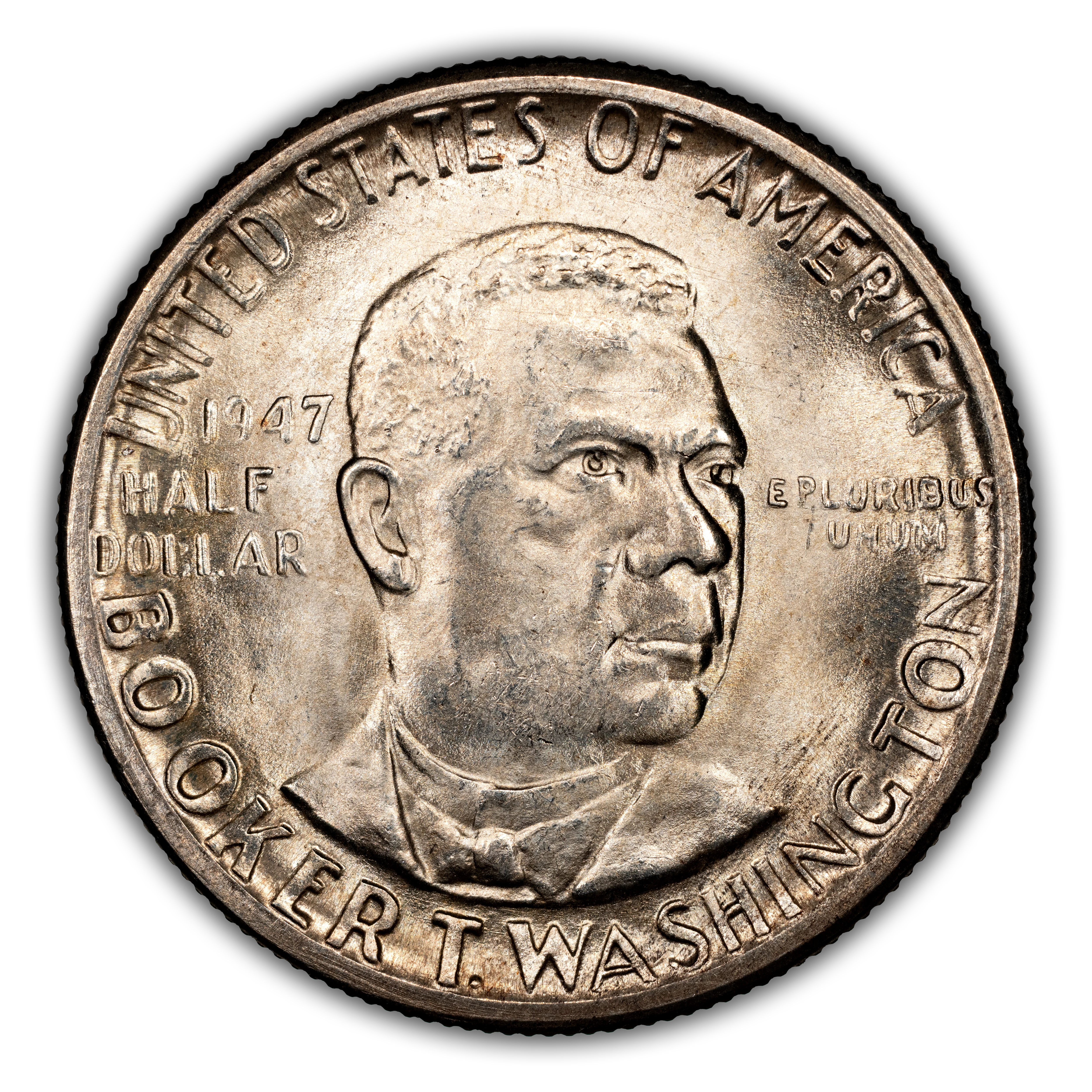 1947-D 50c Booker T. Washington MS thumbnail 3